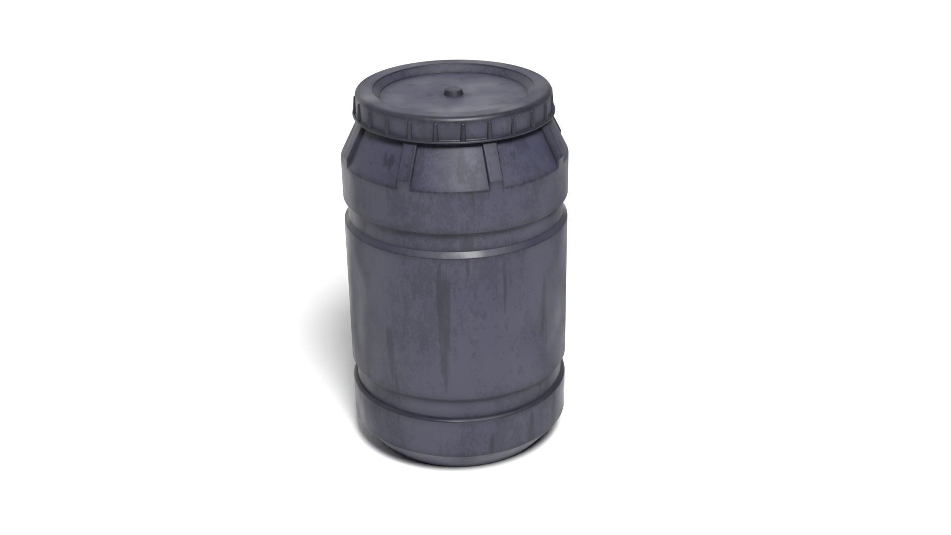 Suspension Fluid Drum 1-6 scale Hottoys  3D print model_4