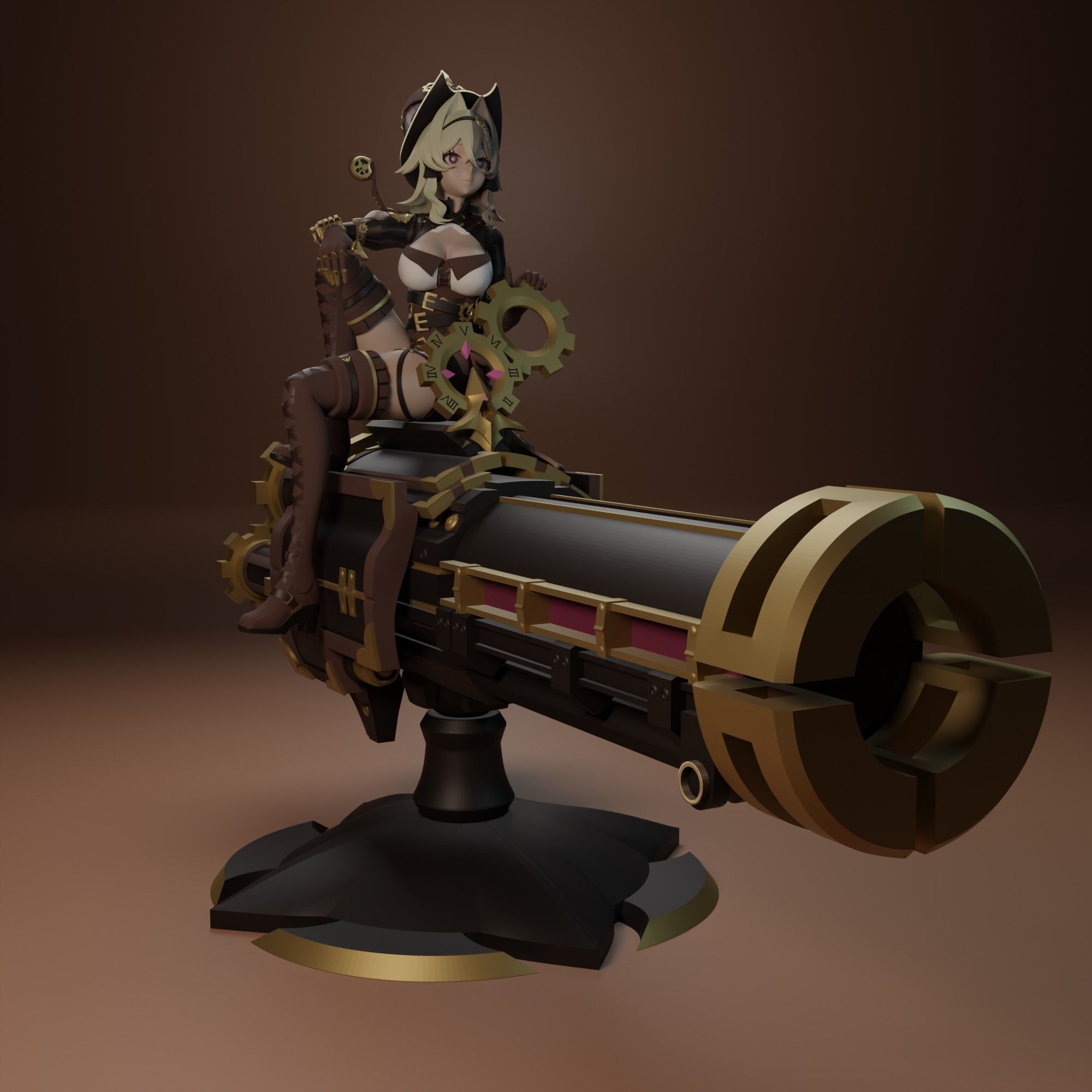 Vill-V from Honkai Impact 3rd 3D print model_2