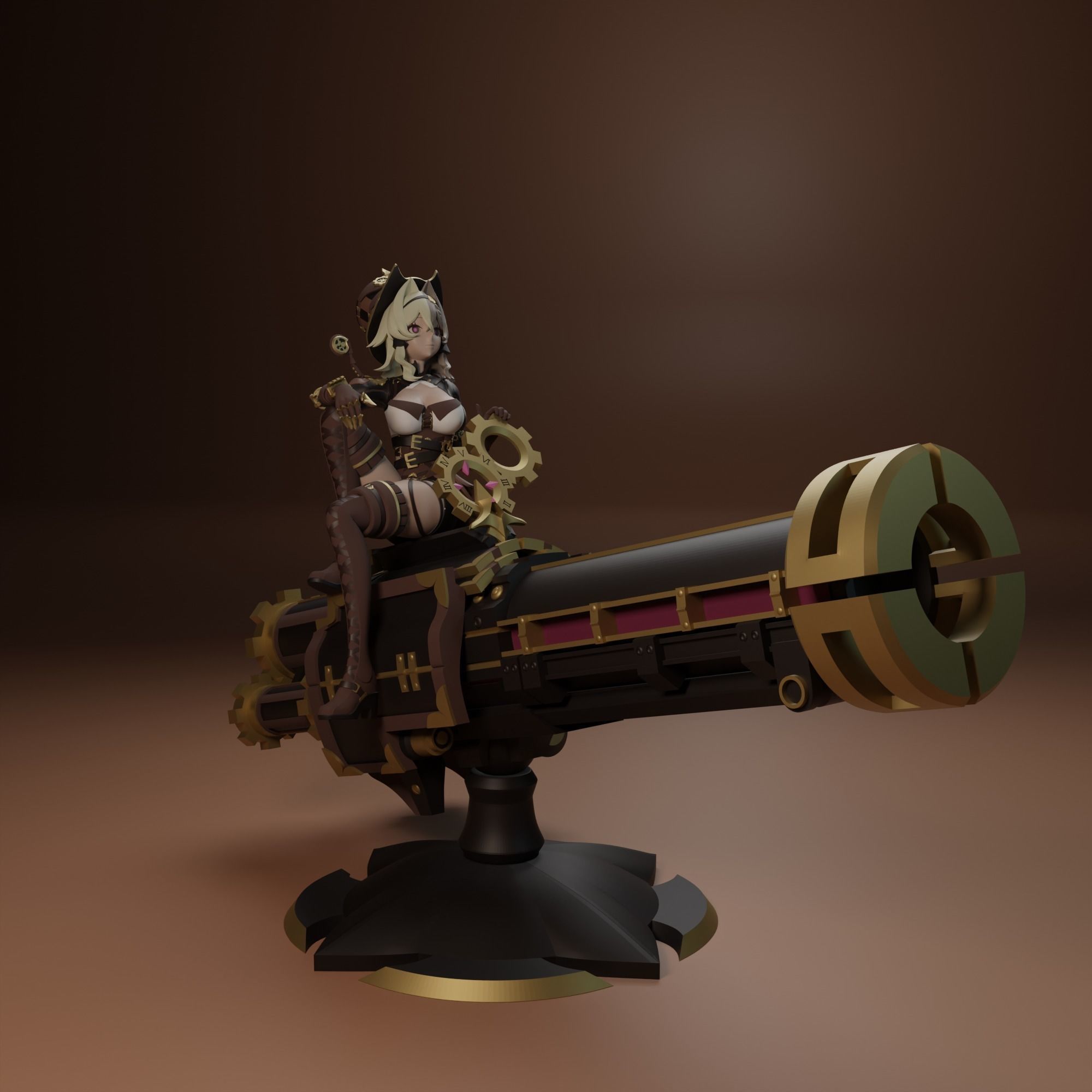 Vill-V from Honkai Impact 3rd 3D print model_1