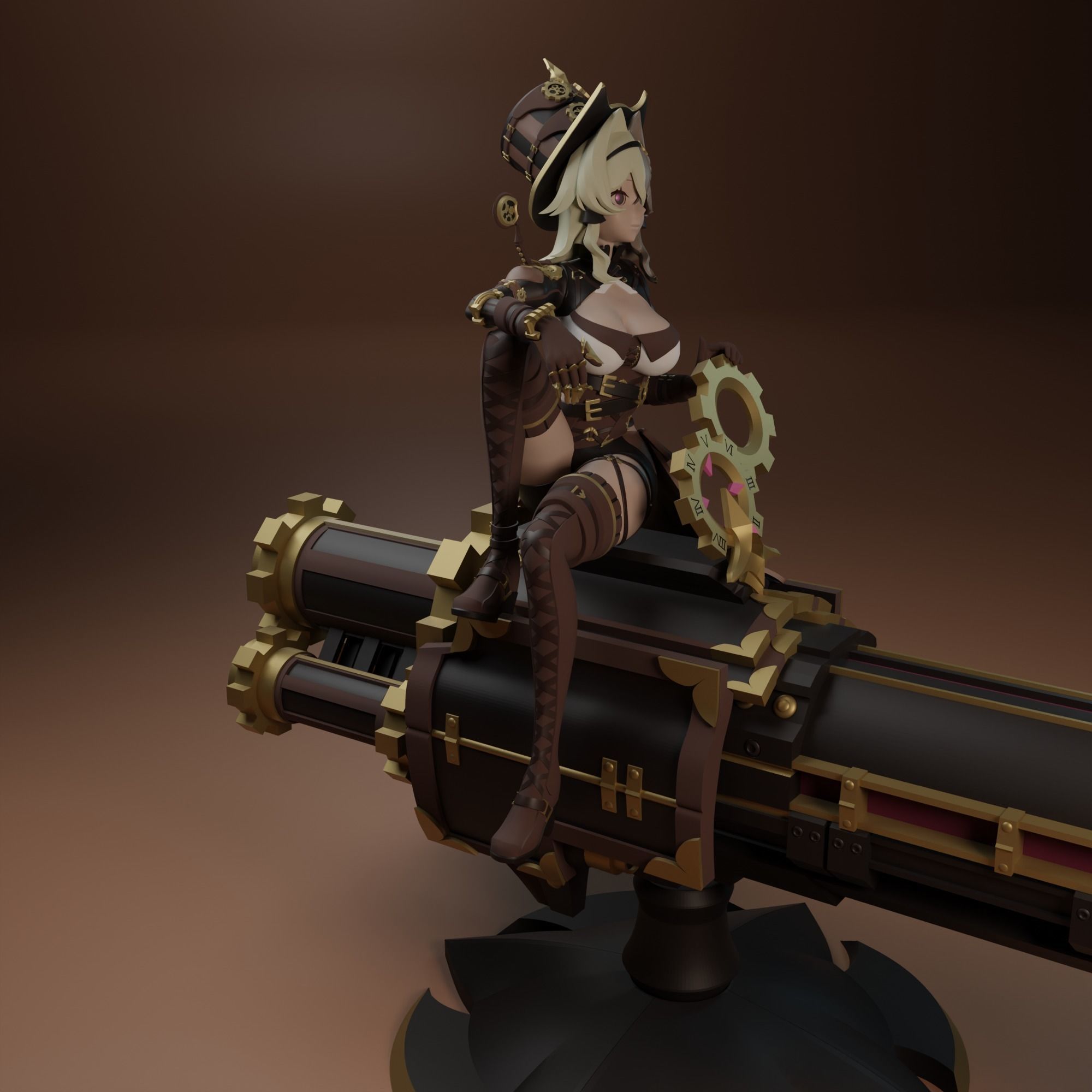 Vill-V from Honkai Impact 3rd 3D print model_3