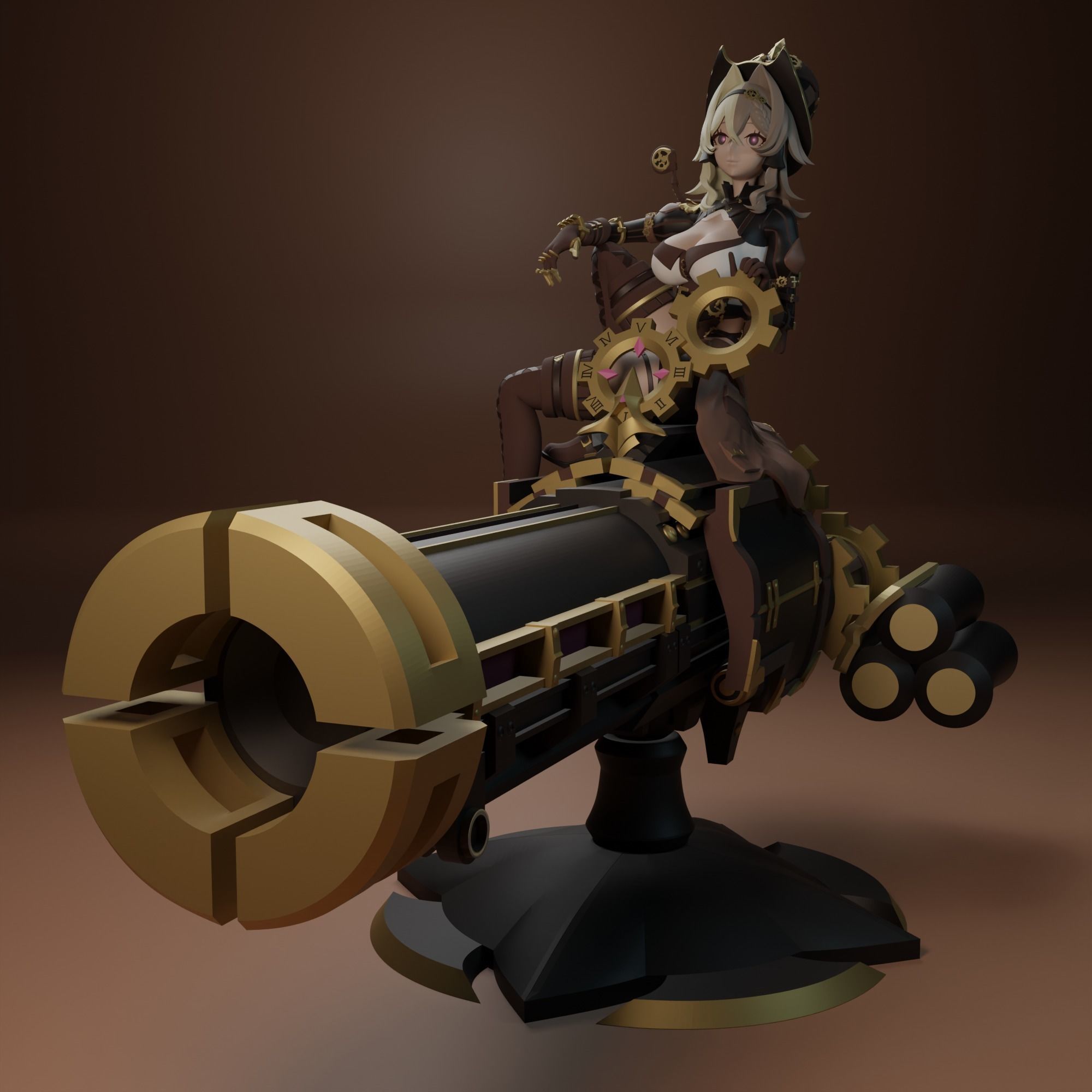 Vill-V from Honkai Impact 3rd 3D print model_5