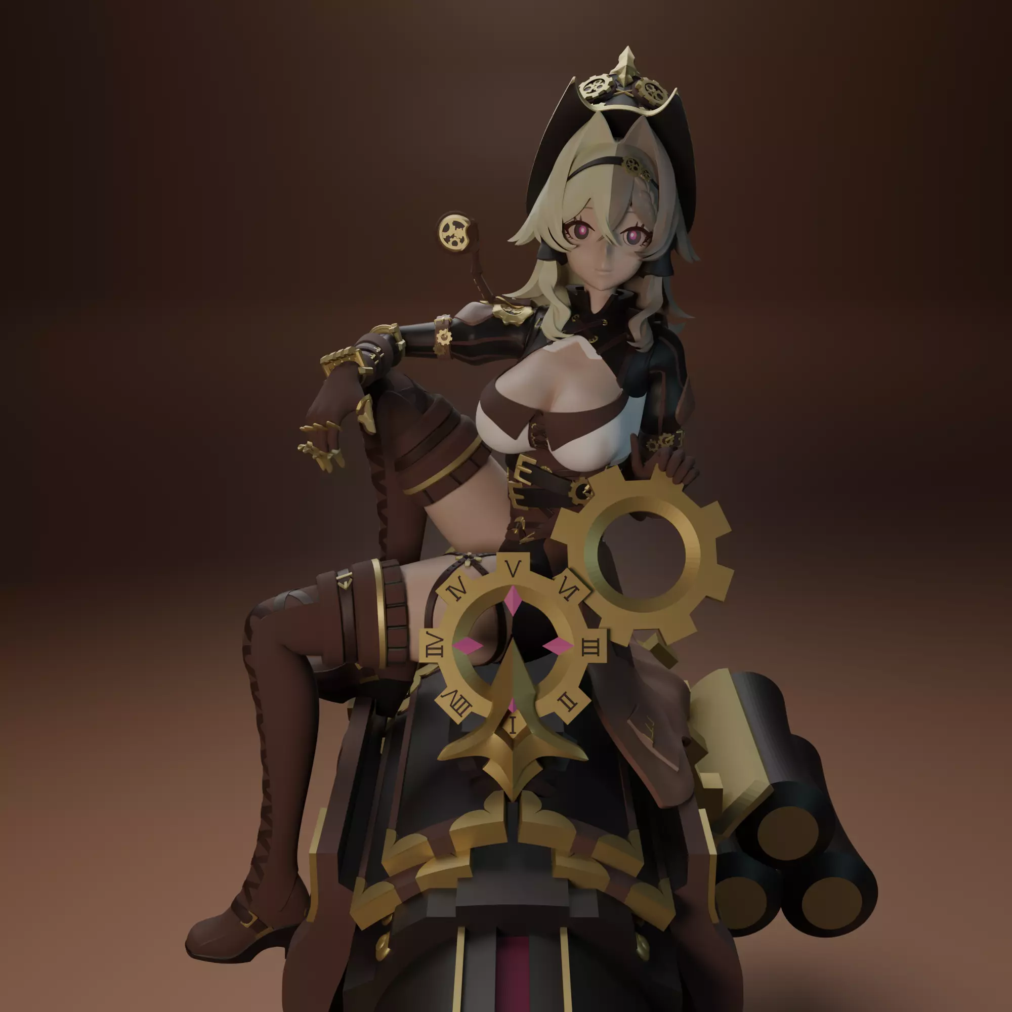 Vill-V from Honkai Impact 3rd 3D print model_0