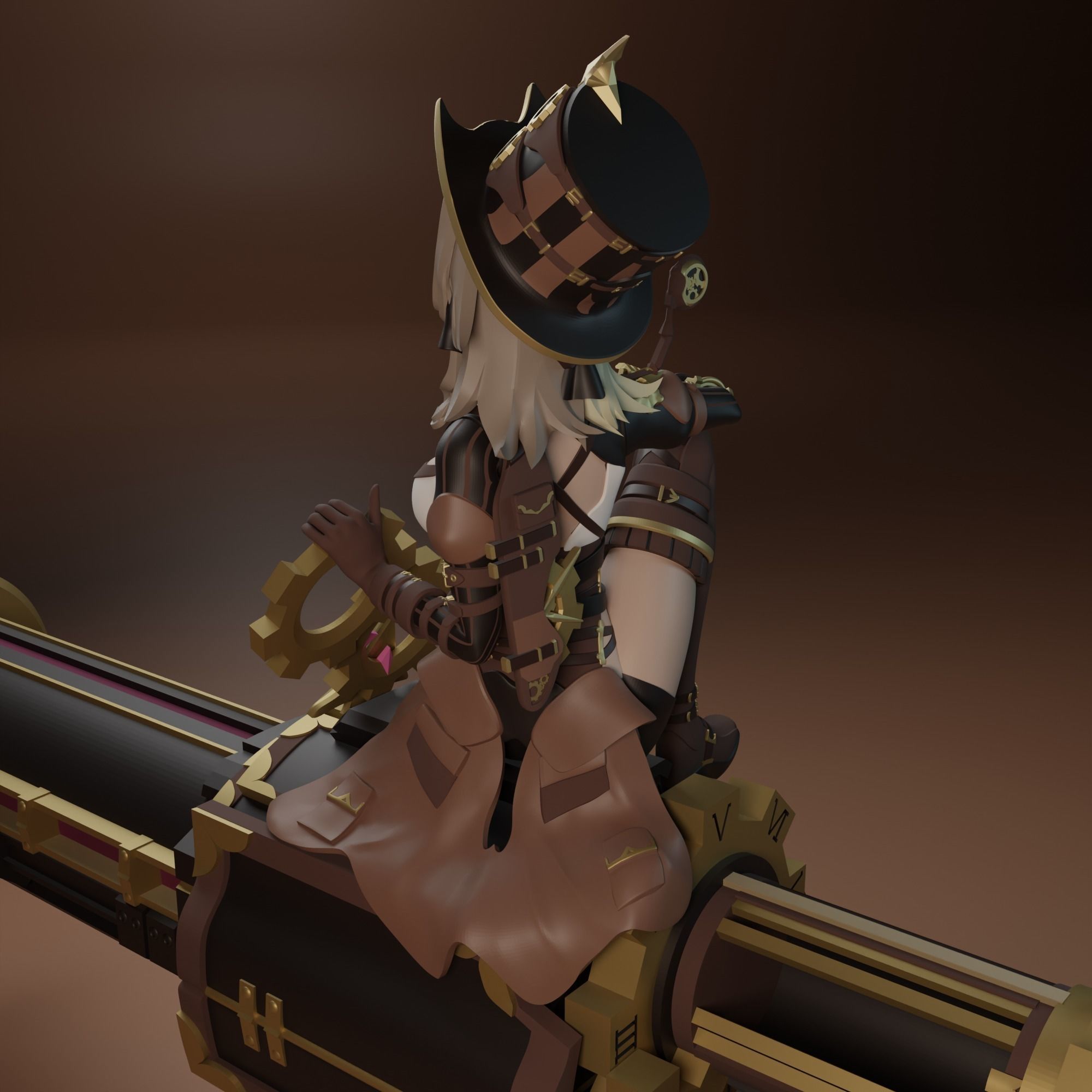 Vill-V from Honkai Impact 3rd 3D print model_4