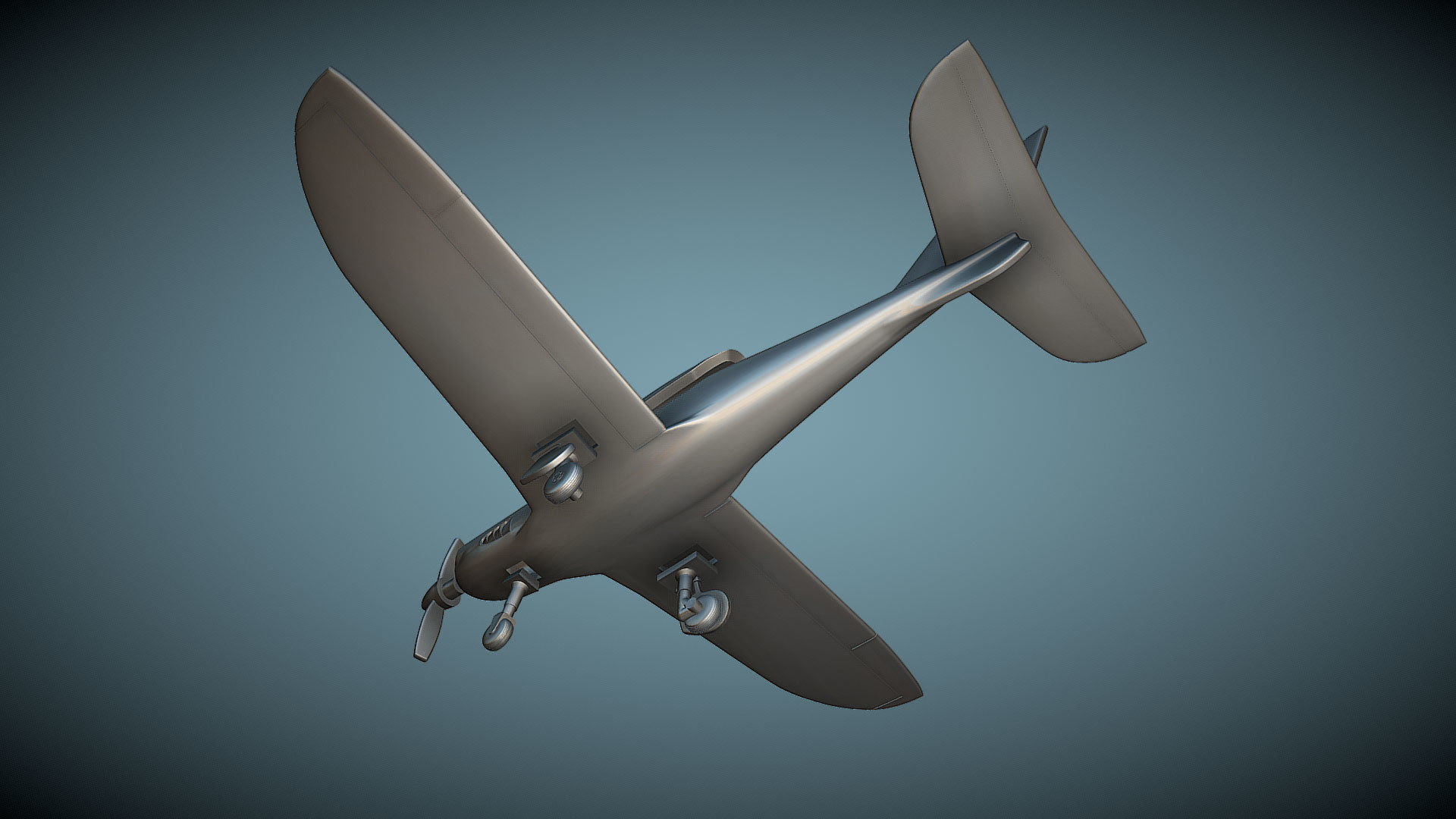 Shark Aero - 3D Printable Model 3D print model_4