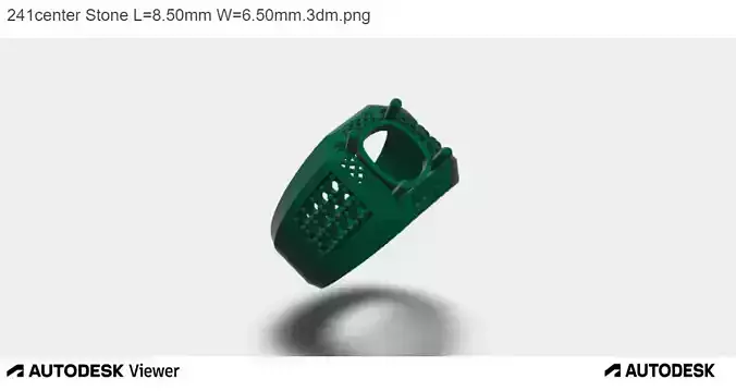 Men Emerald Cut Ring