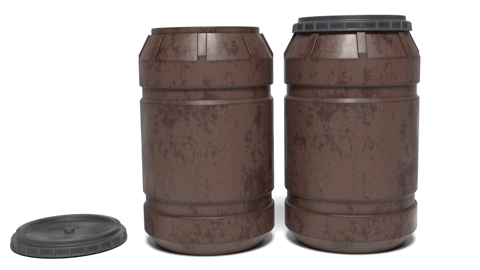 Suspension Fluid Drum 1-18 scale Kenner Hasbro 3D print model_10