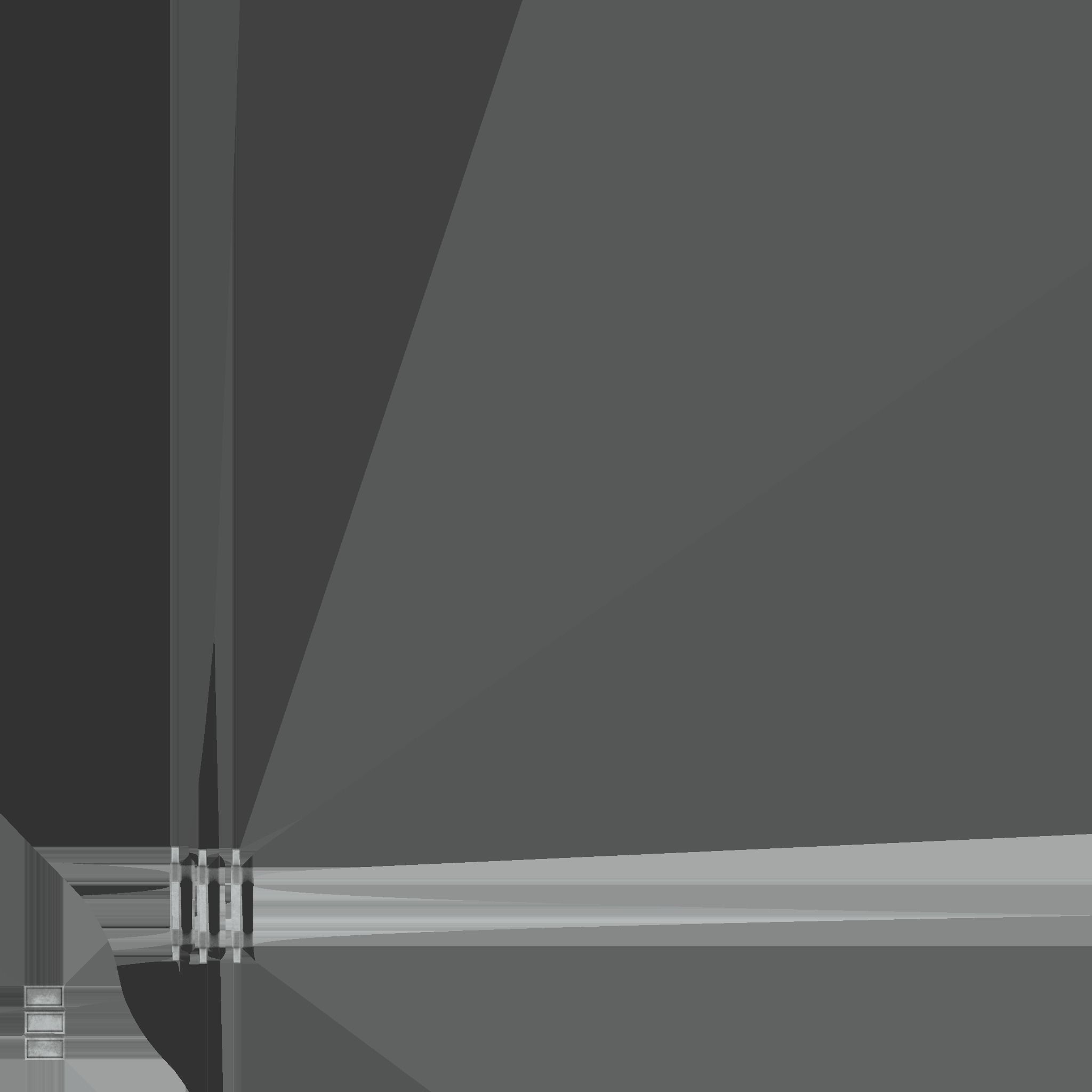 Locker Low-poly 3D model_7