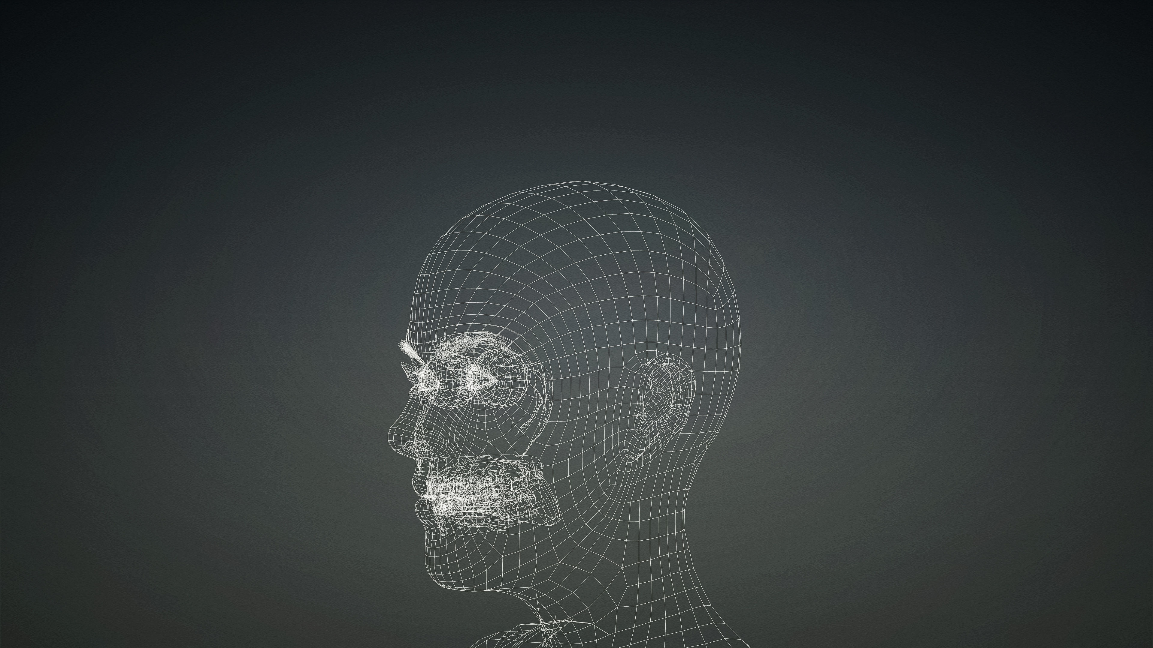 High Quality Realistic 6 Base Meshes Skinny -Fully Rigged- 3D Model Collection_137