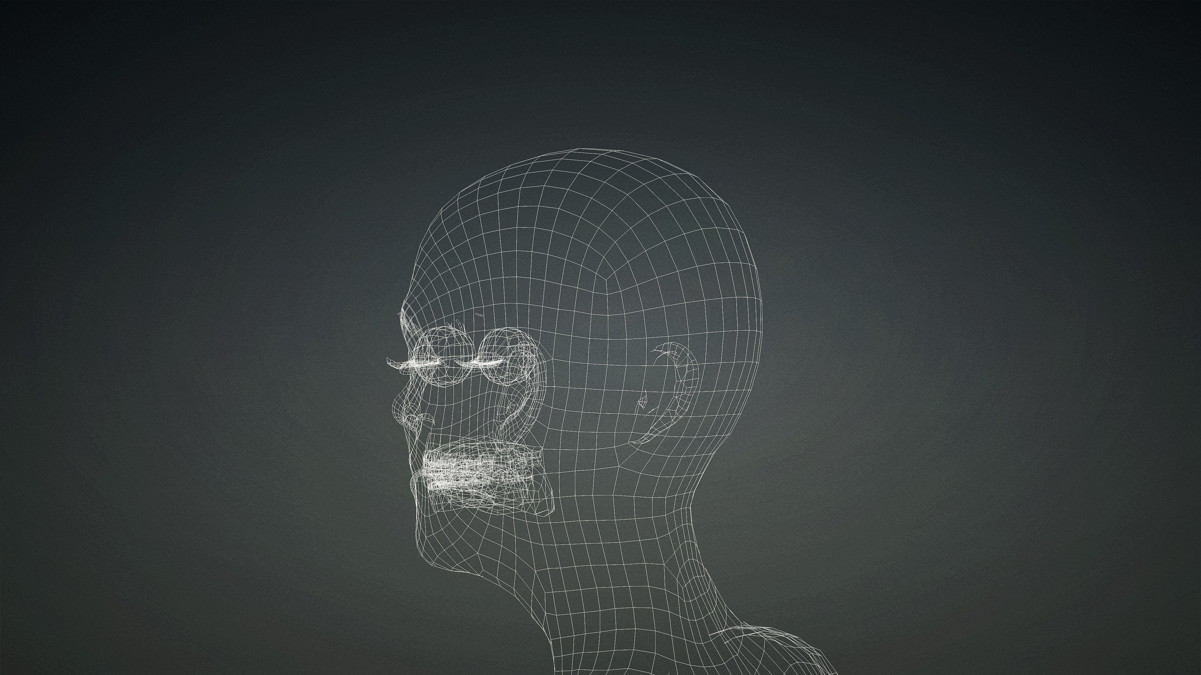 High Quality Realistic 6 Base Meshes Skinny -Fully Rigged- 3D Model Collection_121