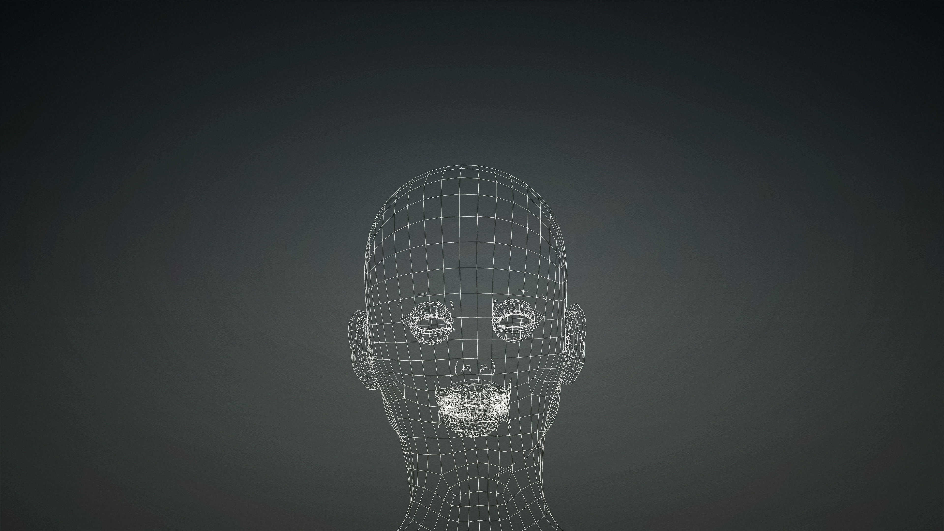 High Quality Realistic 6 Base Meshes Skinny -Fully Rigged- 3D Model Collection_97