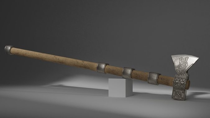 Dovbush bartka Low-poly 3D model