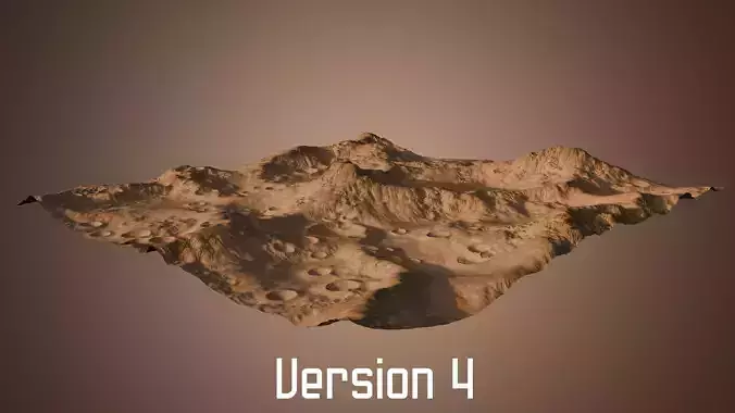Mars Surface 3D model