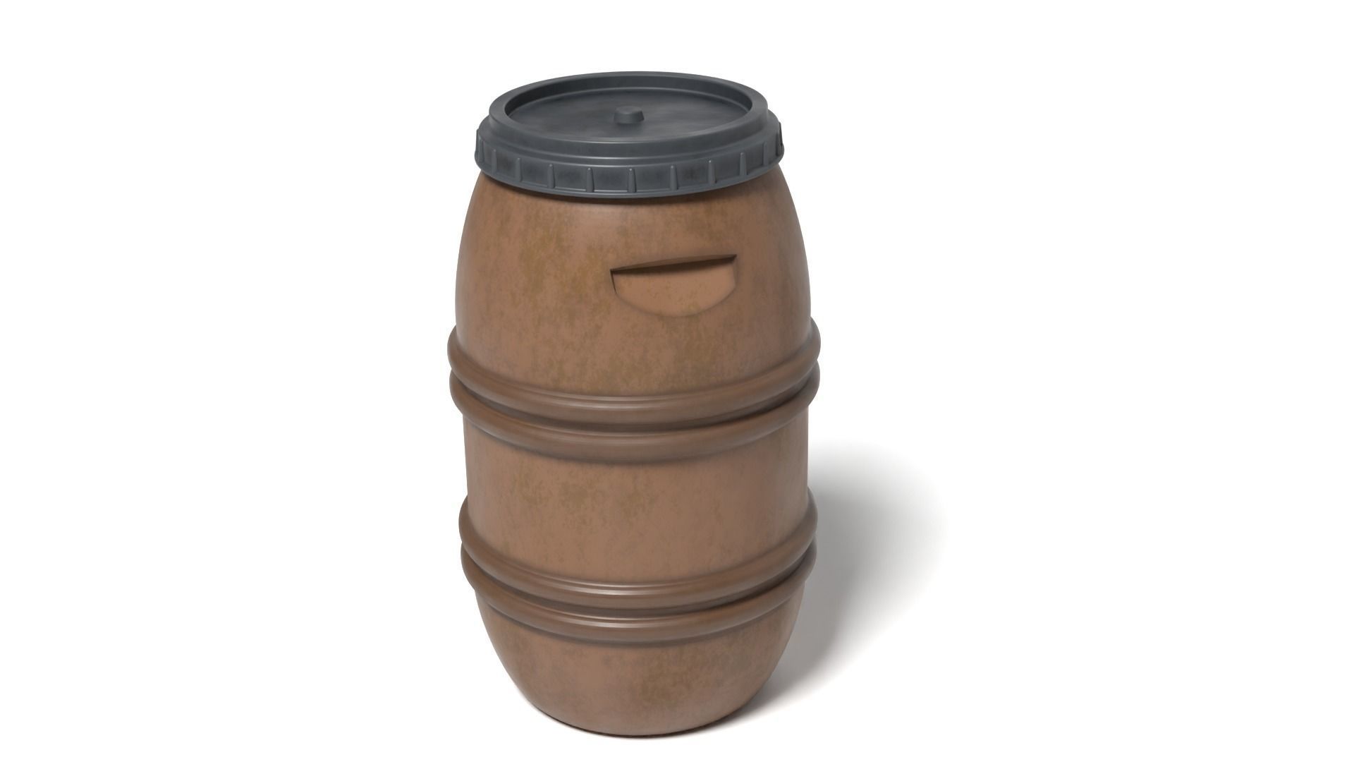 Cargo Storage Barrel 1-6 scale Hottoys  Free 3D print model_5