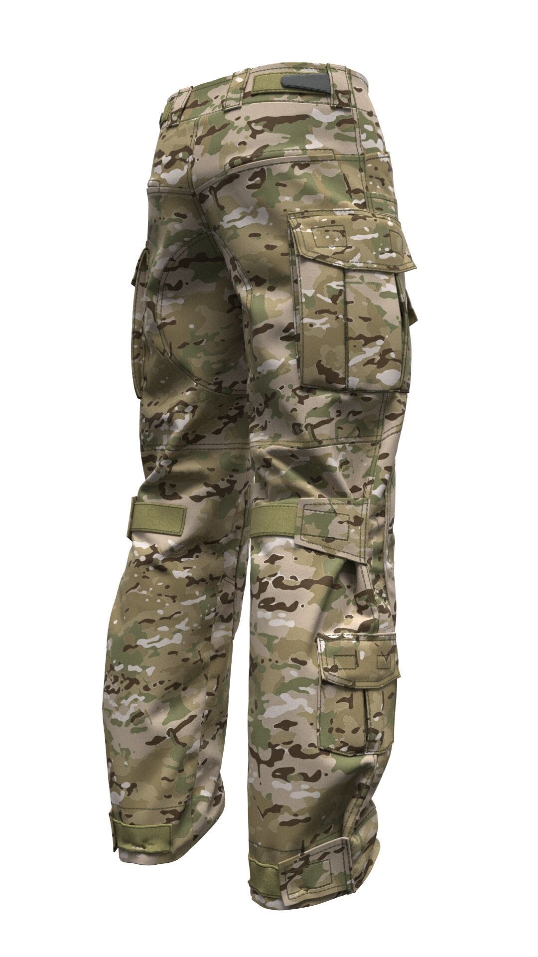 Crye Precision G3 Combat Pants - Marvelous Designer 3D model_9