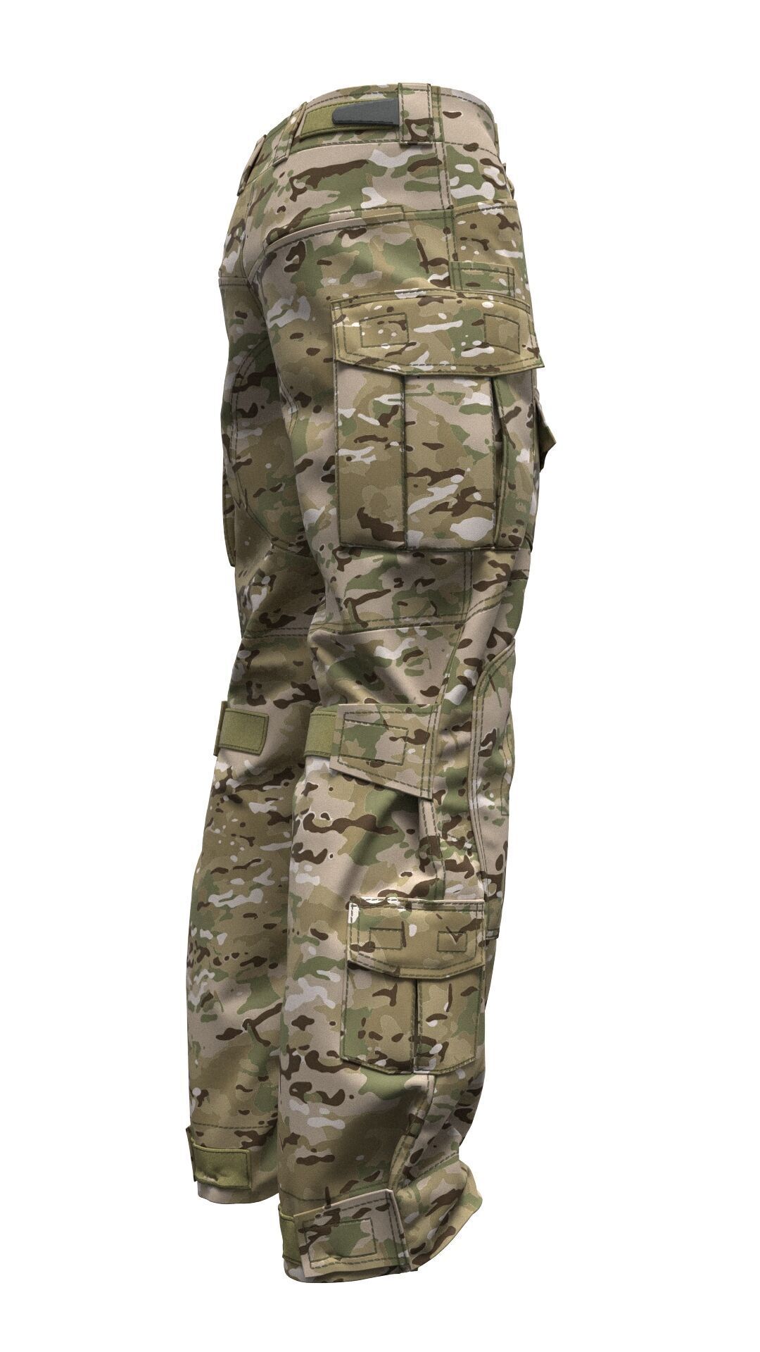 Crye Precision G3 Combat Pants - Marvelous Designer 3D model_8