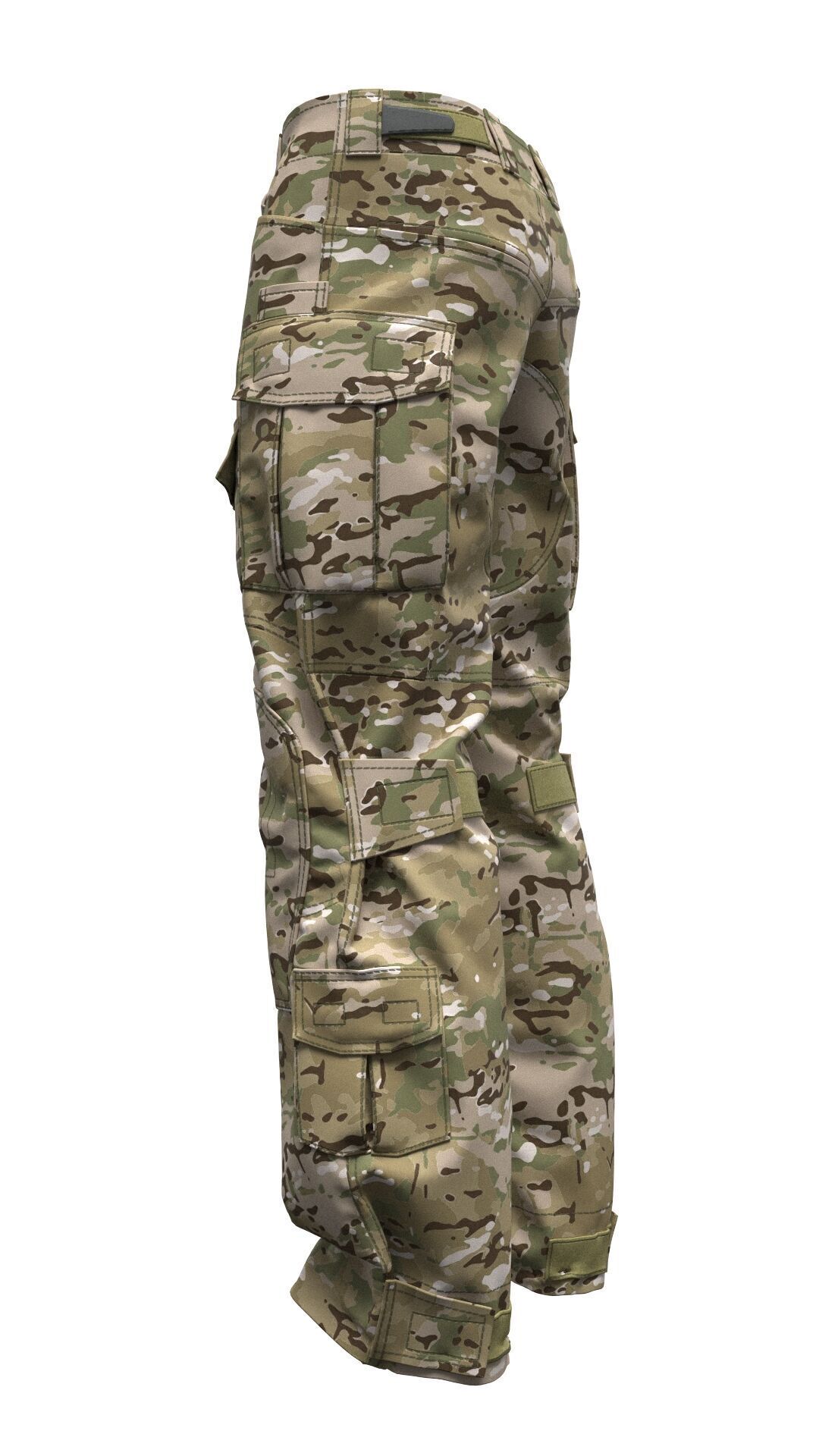 Crye Precision G3 Combat Pants - Marvelous Designer 3D model_14