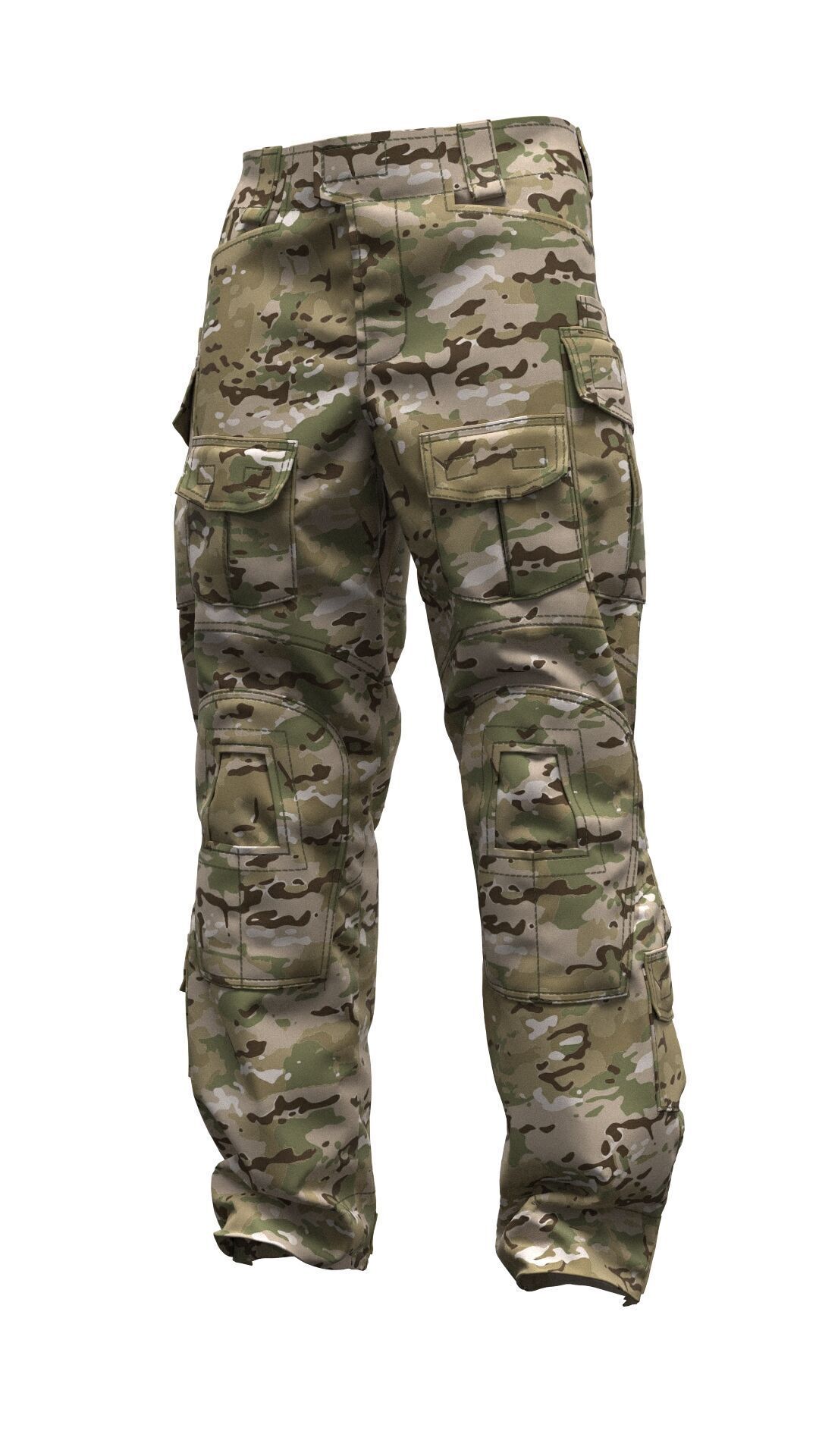 Crye Precision G3 Combat Pants - Marvelous Designer 3D model_18