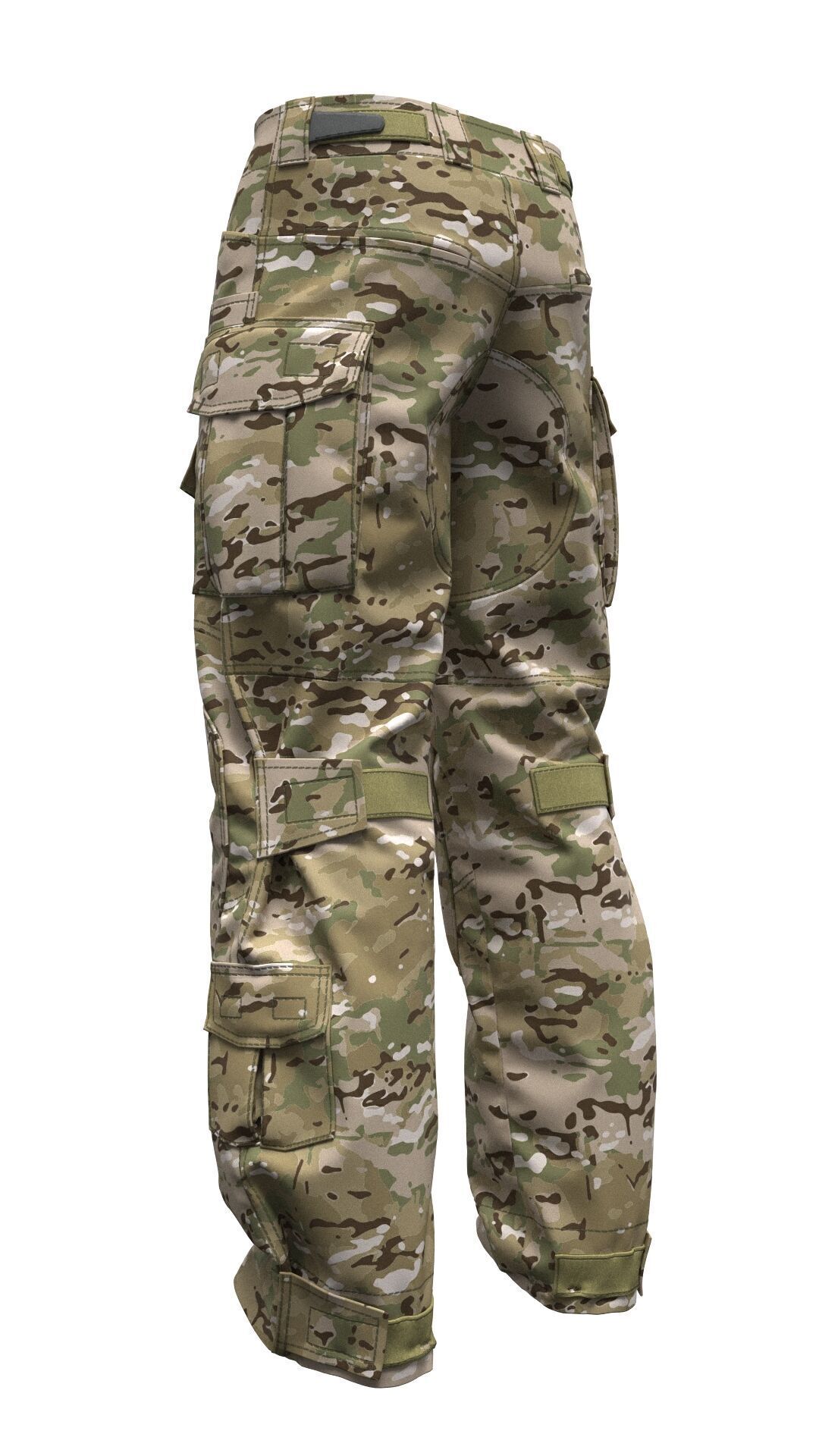 Crye Precision G3 Combat Pants - Marvelous Designer 3D model_13