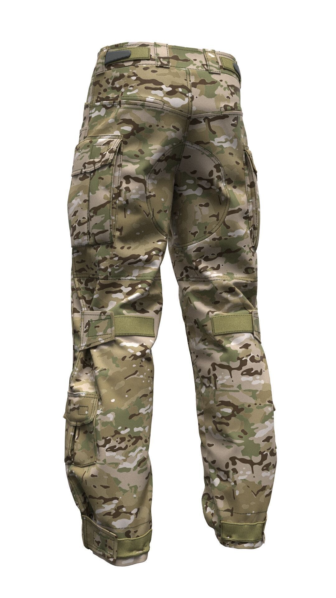 Crye Precision G3 Combat Pants - Marvelous Designer 3D model_12