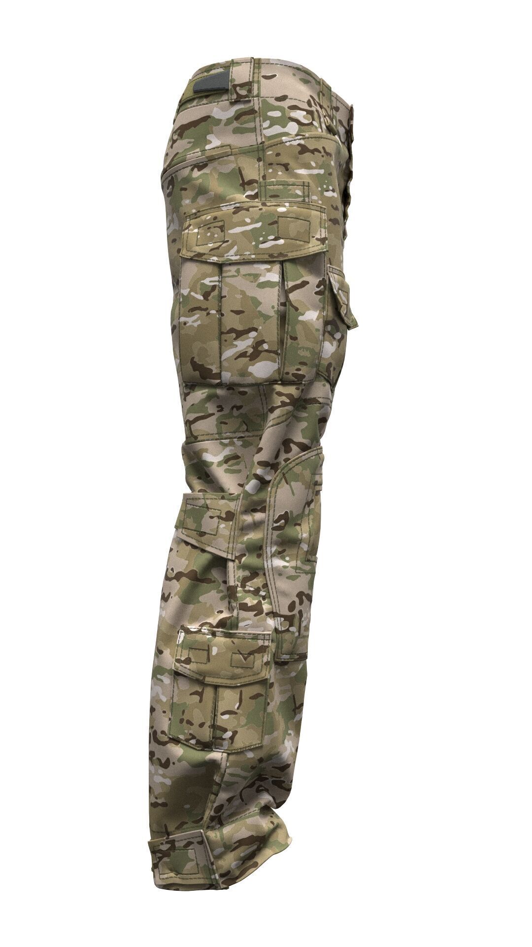 Crye Precision G3 Combat Pants - Marvelous Designer 3D model_7