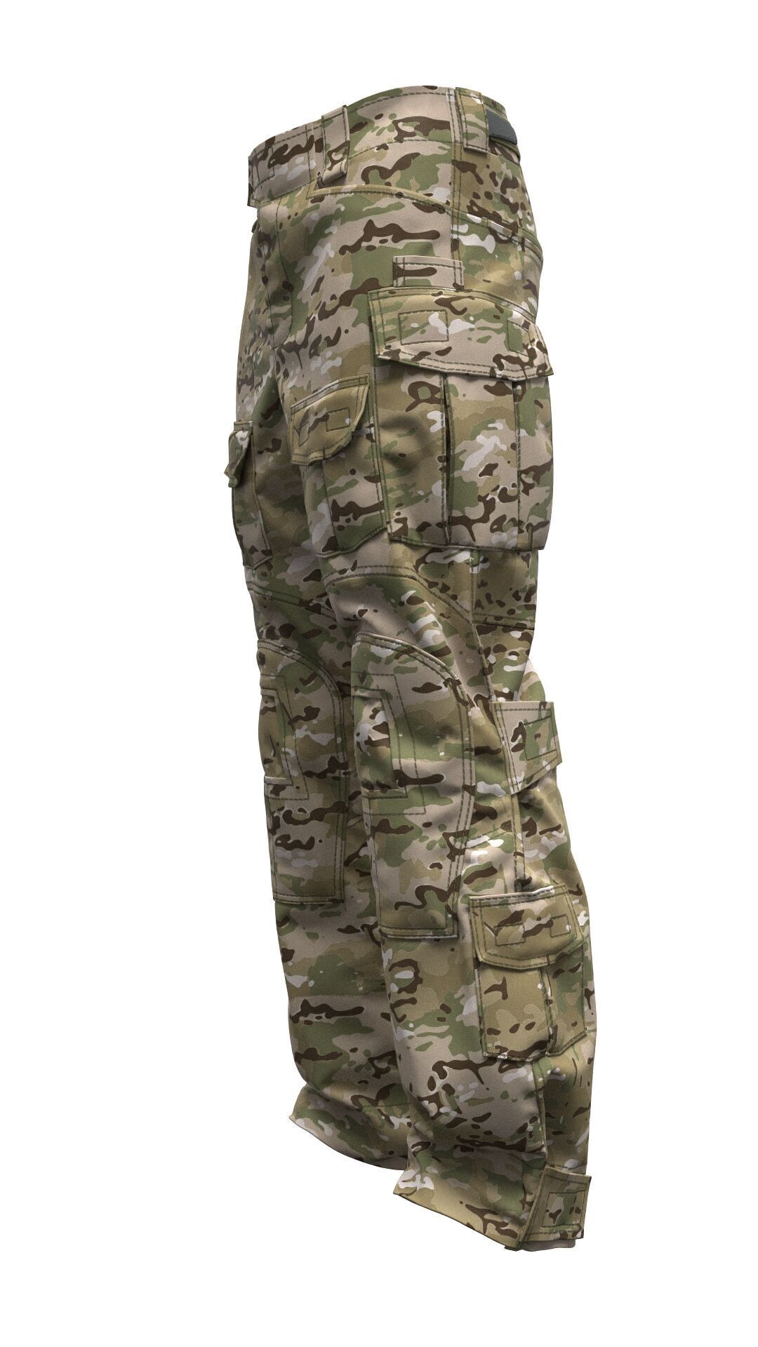 Crye Precision G3 Combat Pants - Marvelous Designer 3D model_16