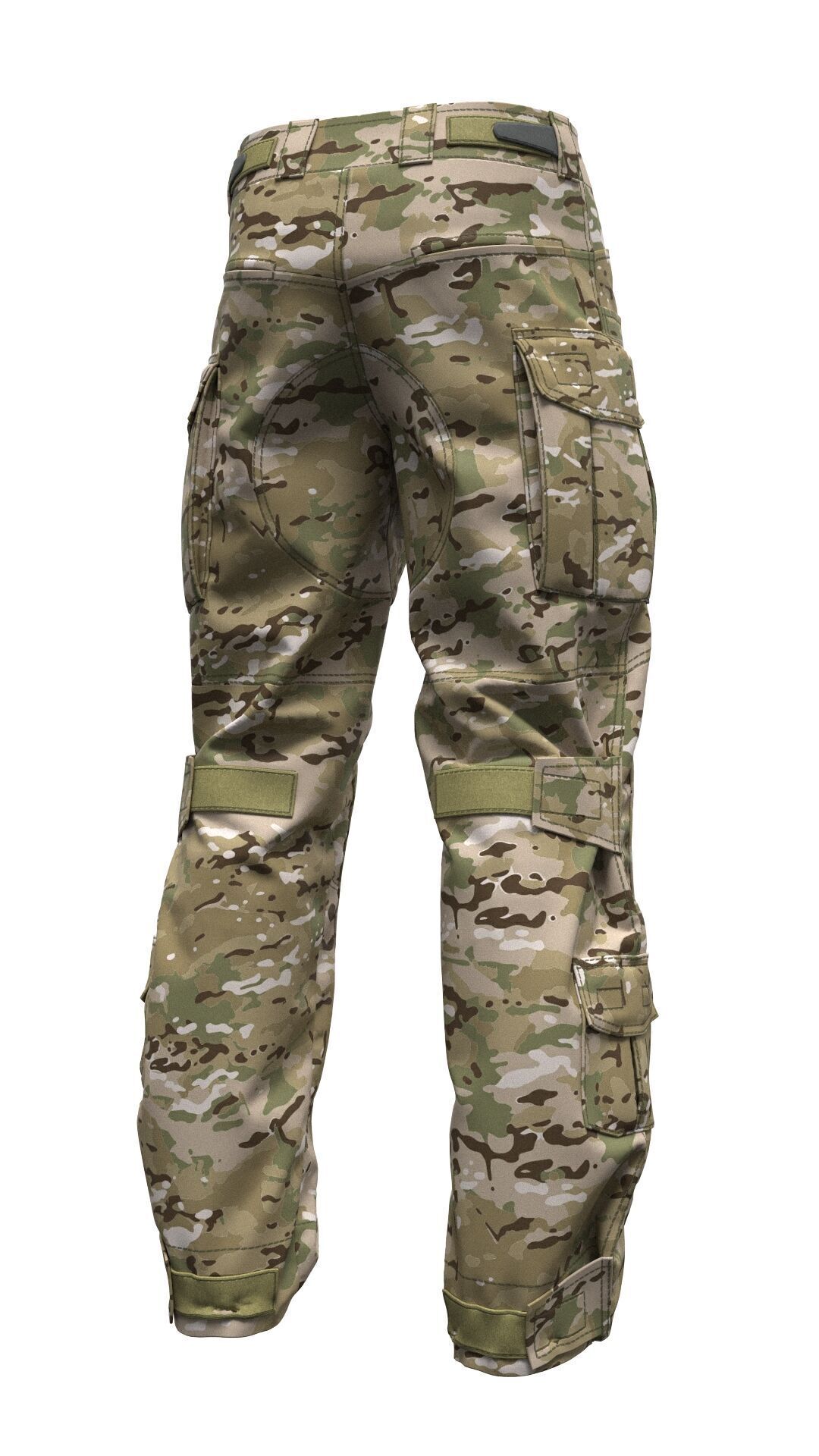 Crye Precision G3 Combat Pants - Marvelous Designer 3D model_10