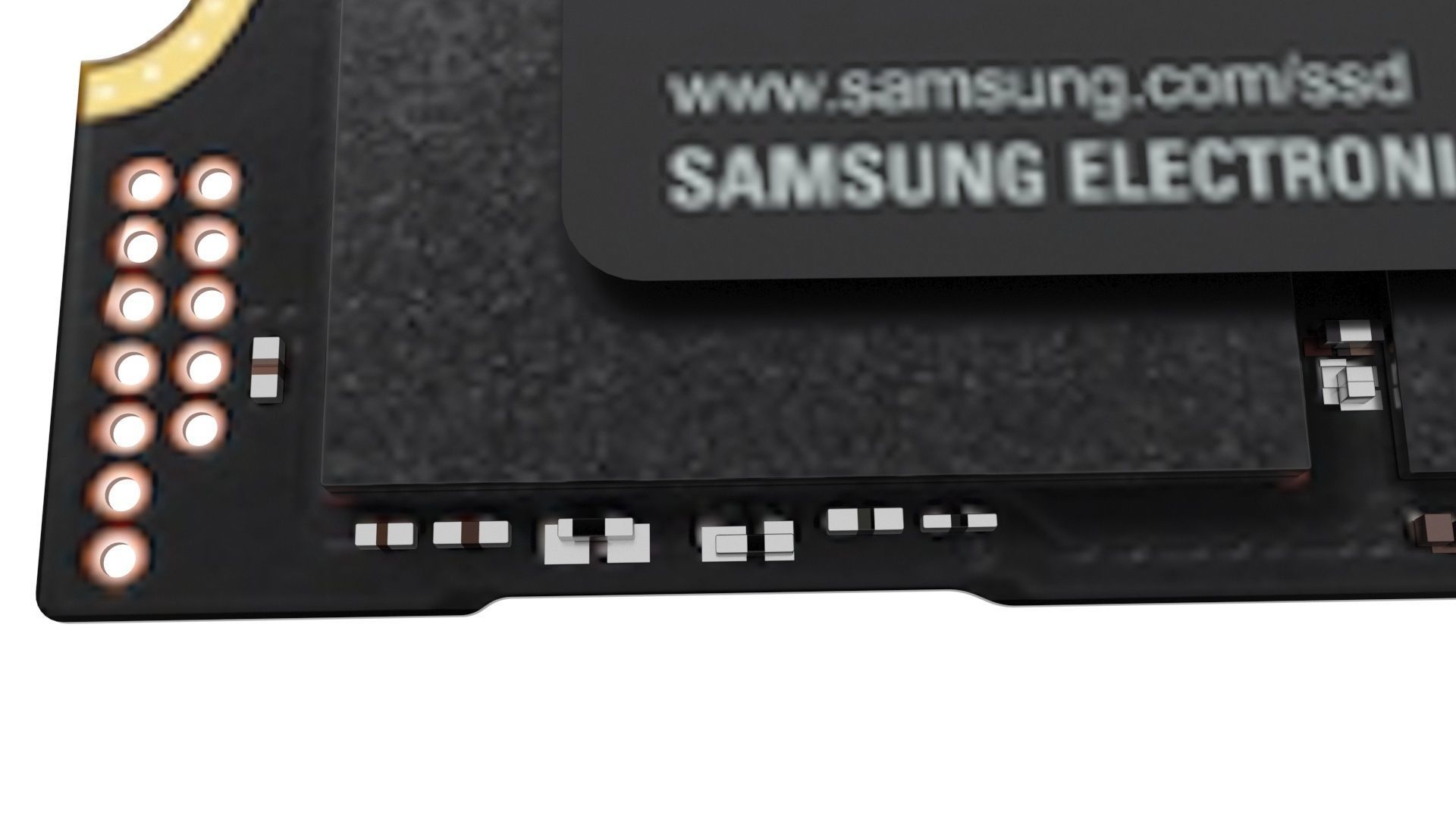 SSD M2 Hard Drive Samsung 970 EVO Plus 3D model_5