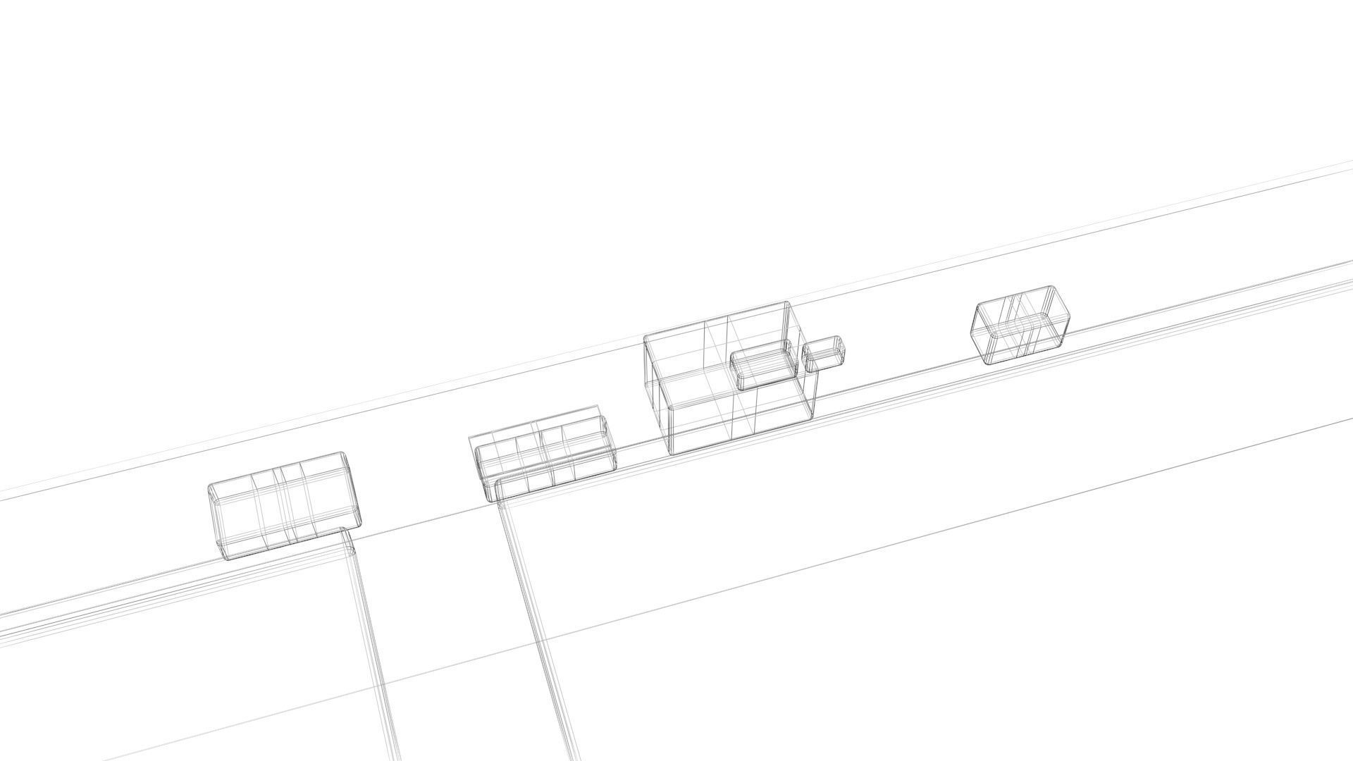 SSD M2 Hard Drive Samsung 970 EVO Plus 3D model_34