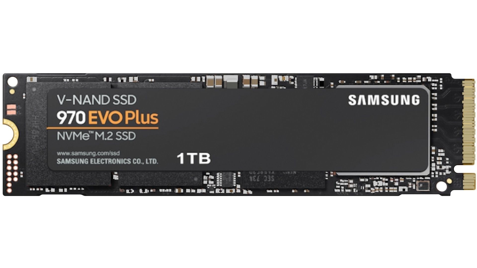 SSD M2 Hard Drive Samsung 970 EVO Plus 3D model_15