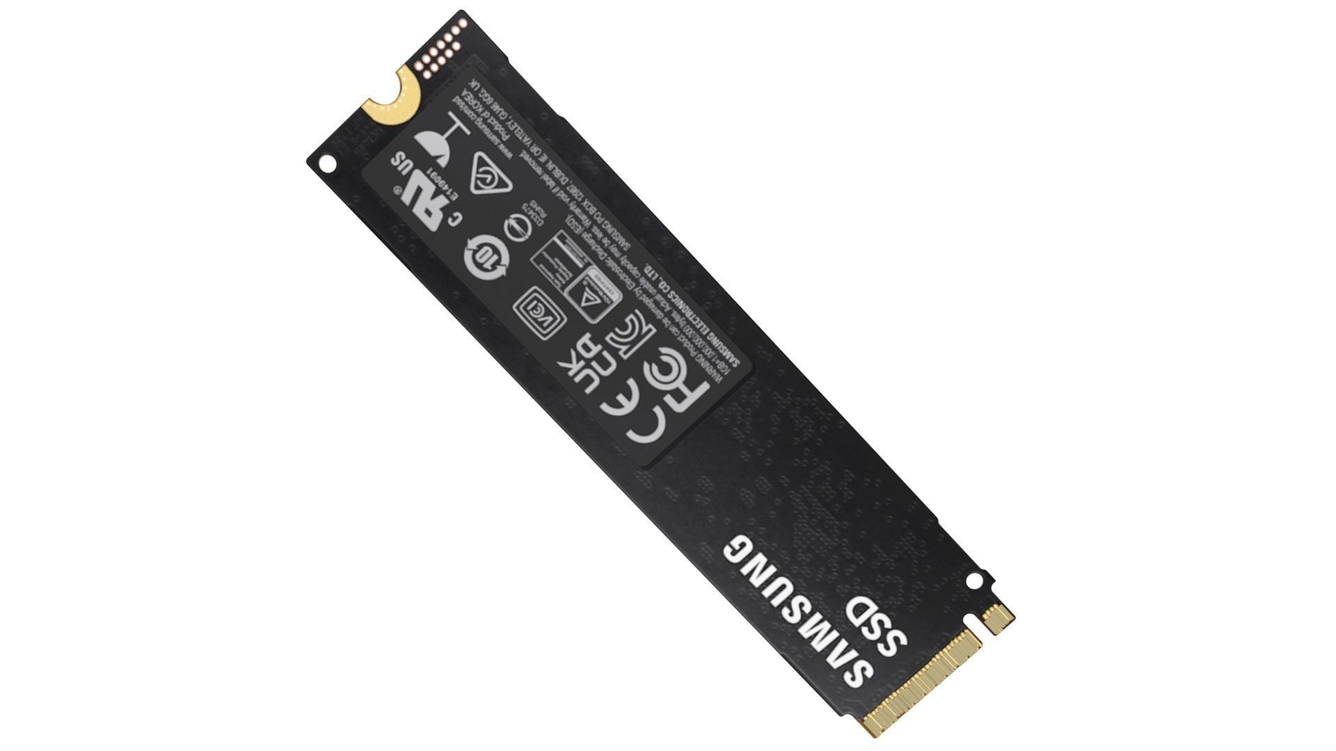 SSD M2 Hard Drive Samsung 970 EVO Plus 3D model_4