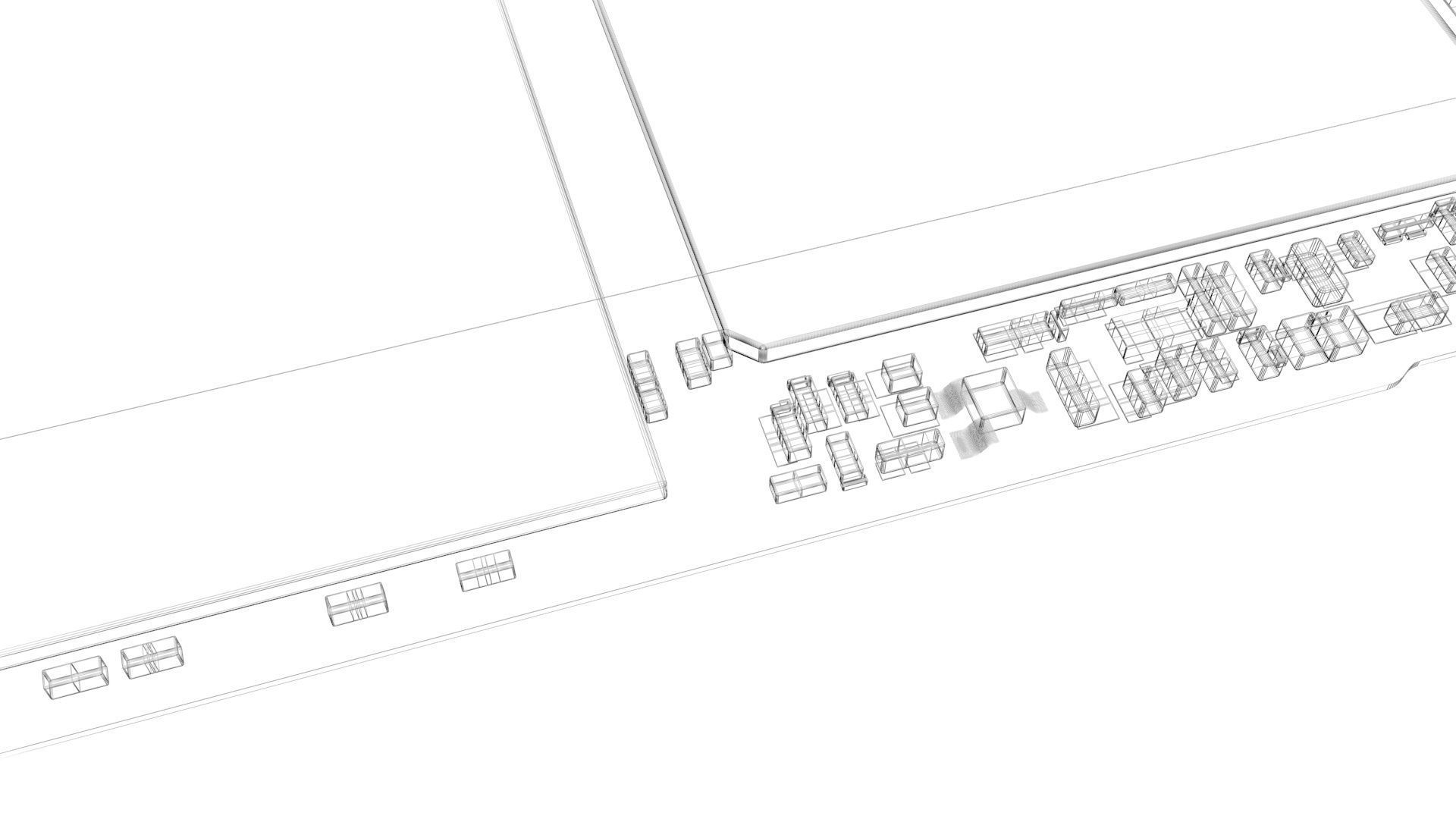 SSD M2 Hard Drive Samsung 970 EVO Plus 3D model_28