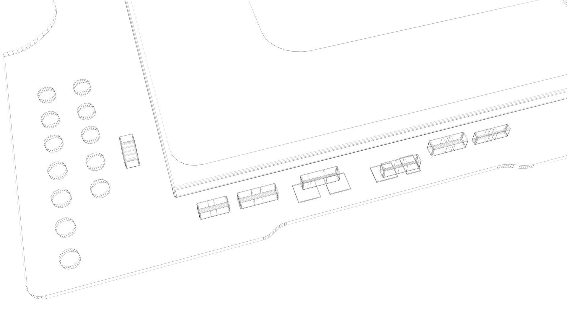 SSD M2 Hard Drive Samsung 970 EVO Plus 3D model_36