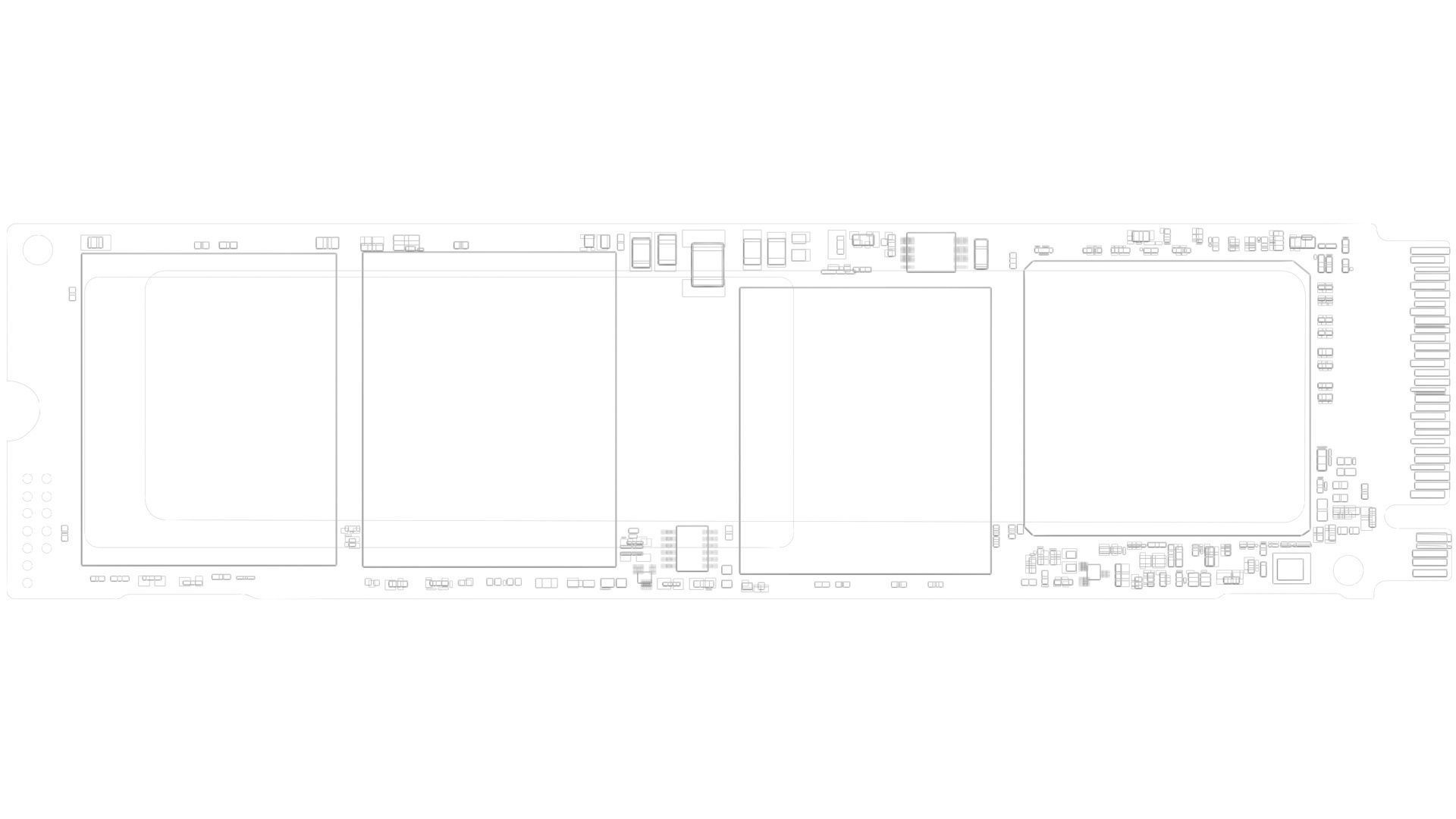 SSD M2 Hard Drive Samsung 970 EVO Plus 3D model_38