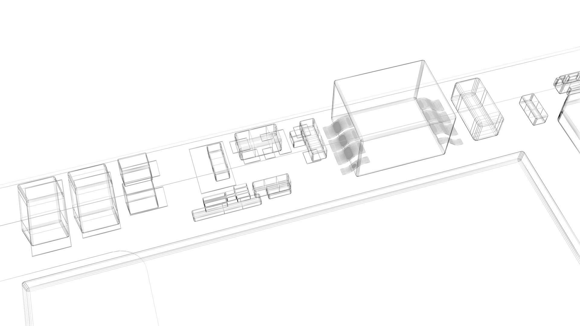 SSD M2 Hard Drive Samsung 970 EVO Plus 3D model_32