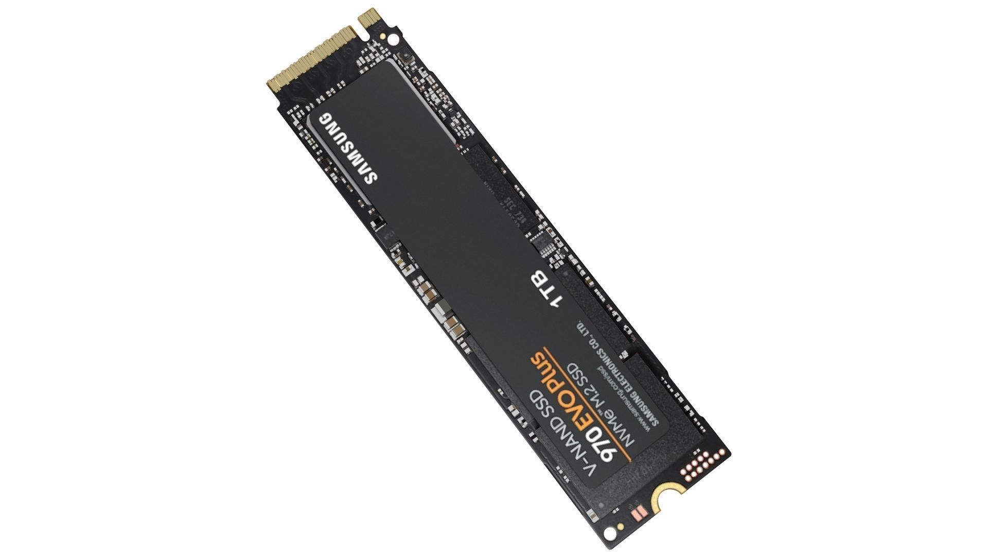 SSD M2 Hard Drive Samsung 970 EVO Plus 3D model_3