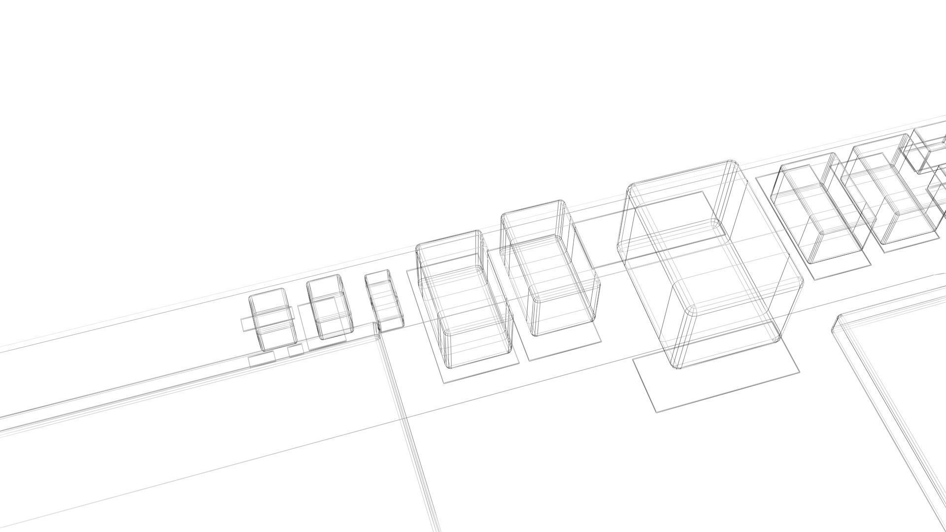 SSD M2 Hard Drive Samsung 970 EVO Plus 3D model_33