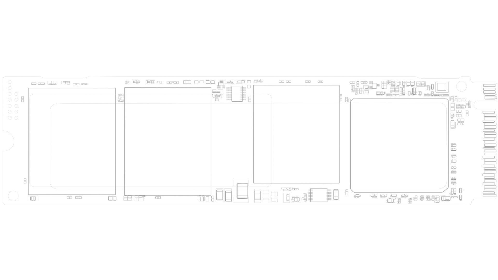 SSD M2 Hard Drive Samsung 970 EVO Plus 3D model_41