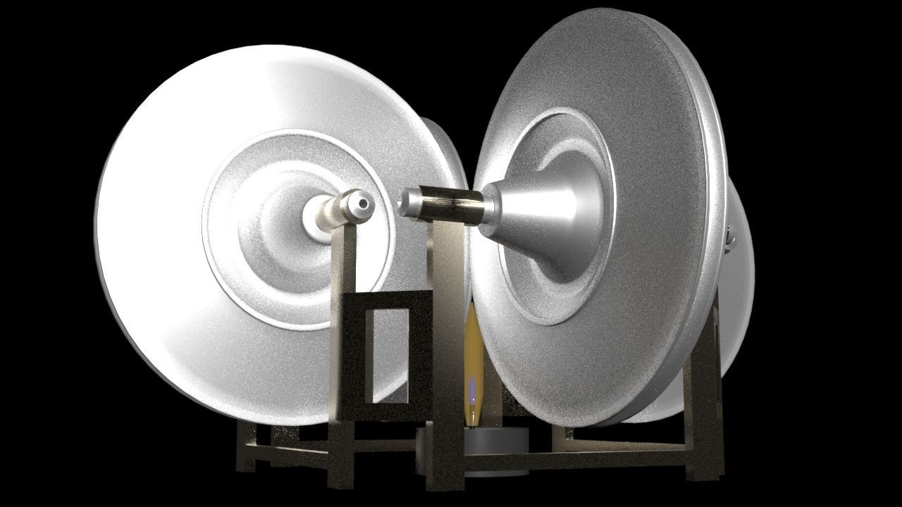 Flame Licking Quadro Gyro - Toy Concept 3D print model_1