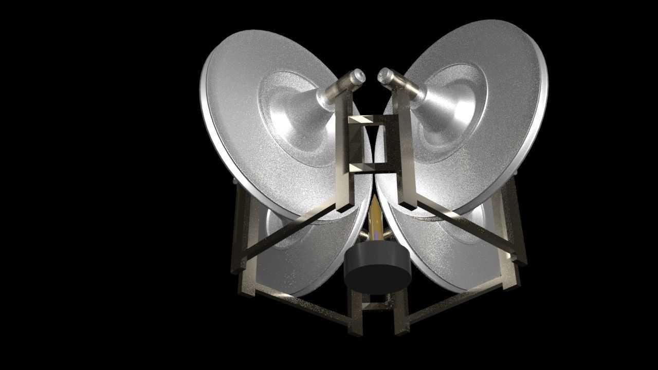 Flame Licking Quadro Gyro - Toy Concept 3D print model_7