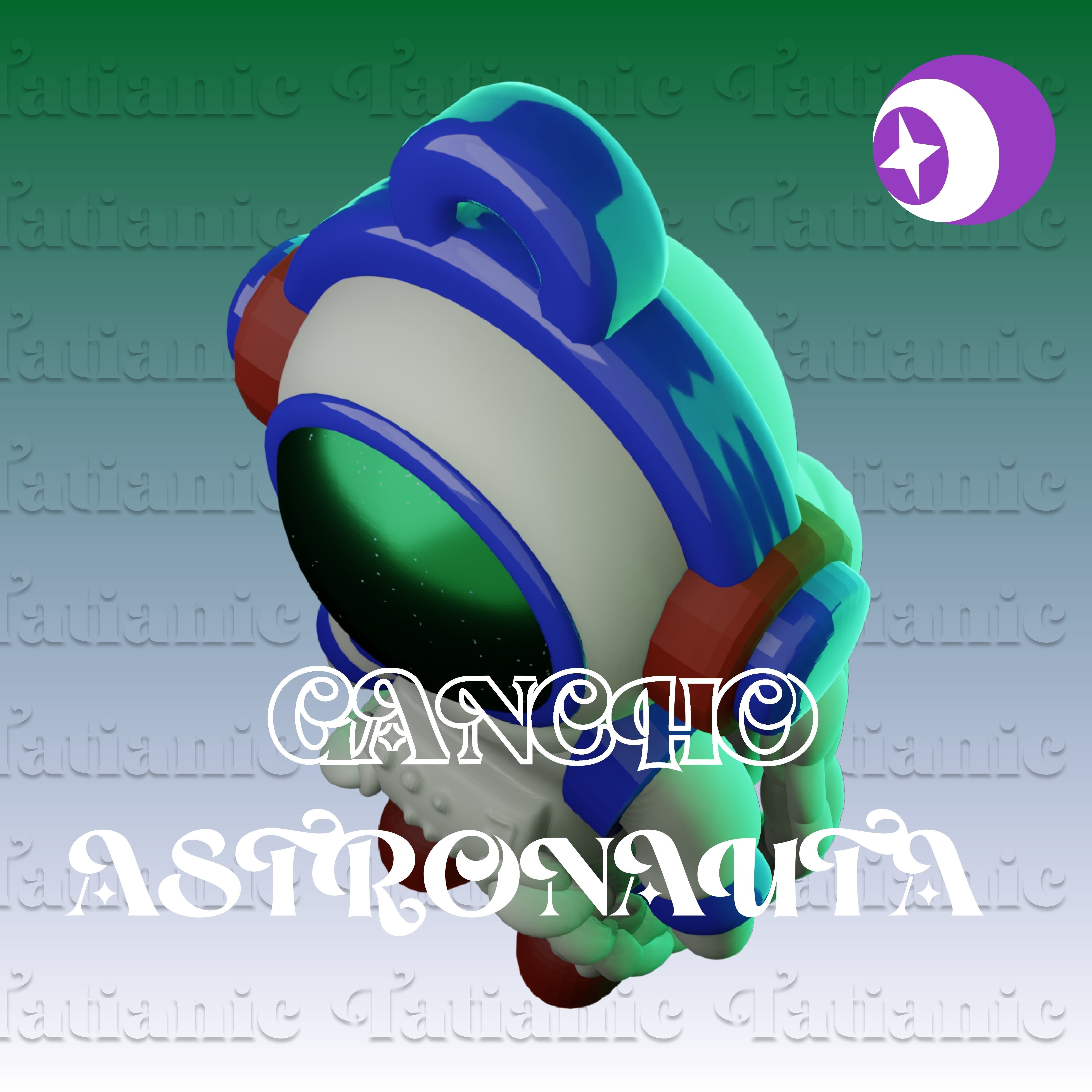 ASTRONAUTA - EN EL ESPACIO 3D print model_16