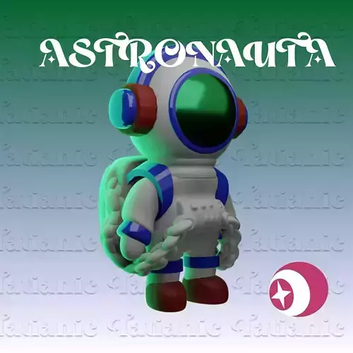 ASTRONAUTA - EN EL ESPACIO 3D print model