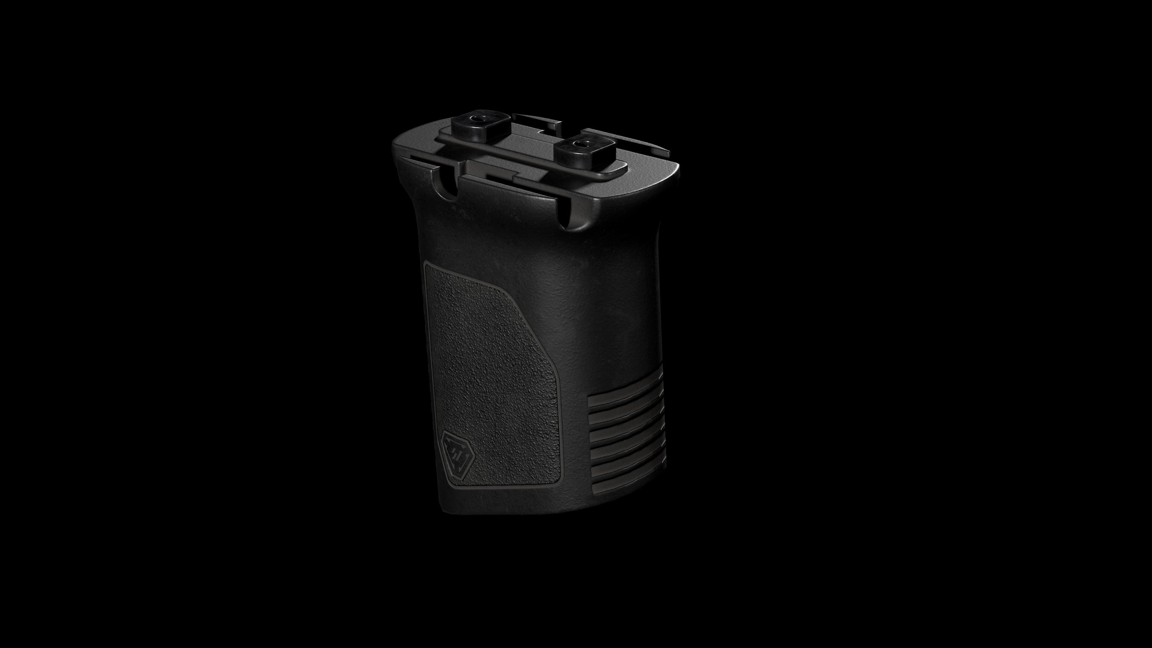 Strike Industries M-LOK Angled Vertical Grip Low-poly 3D model_5