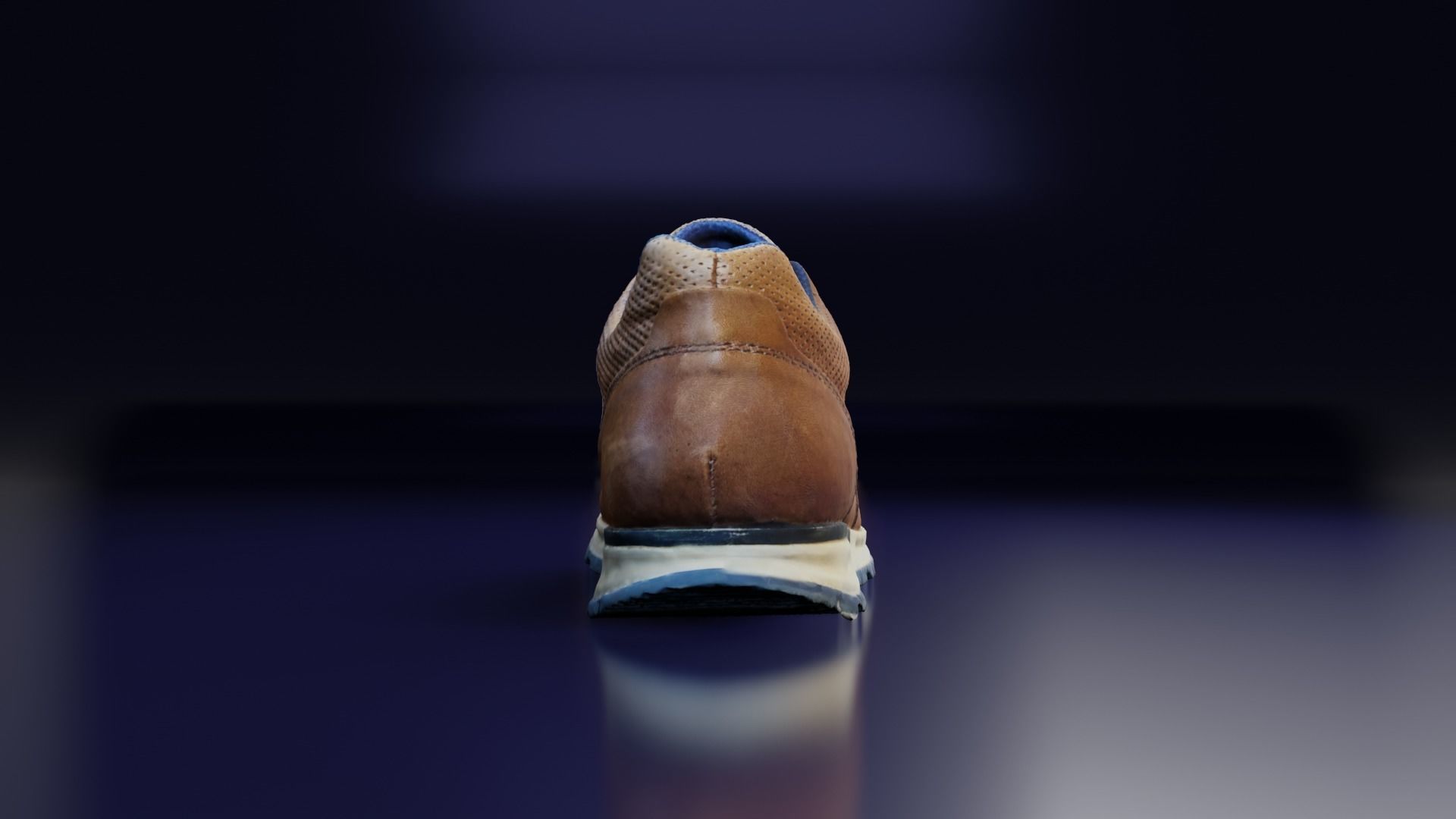 Sneakers Bugatti Clean scan 3D model_2
