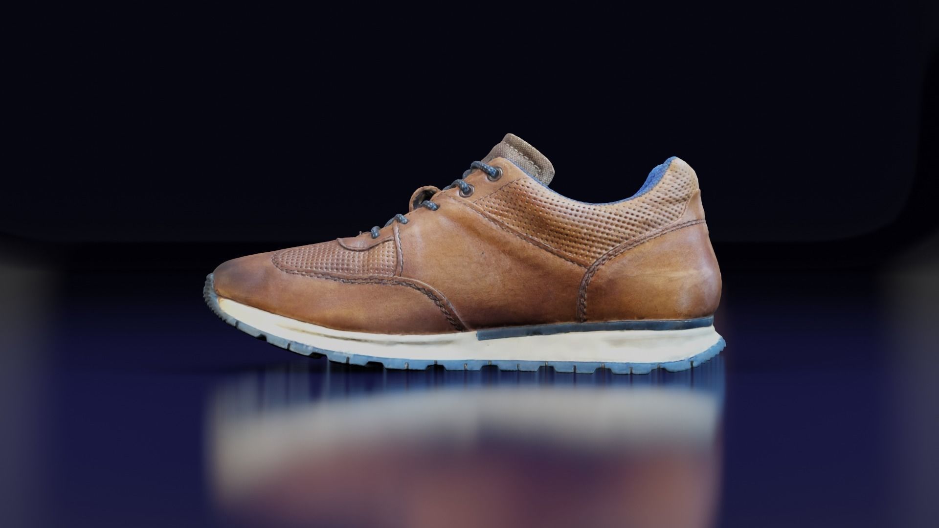 Sneakers Bugatti Clean scan 3D model_5