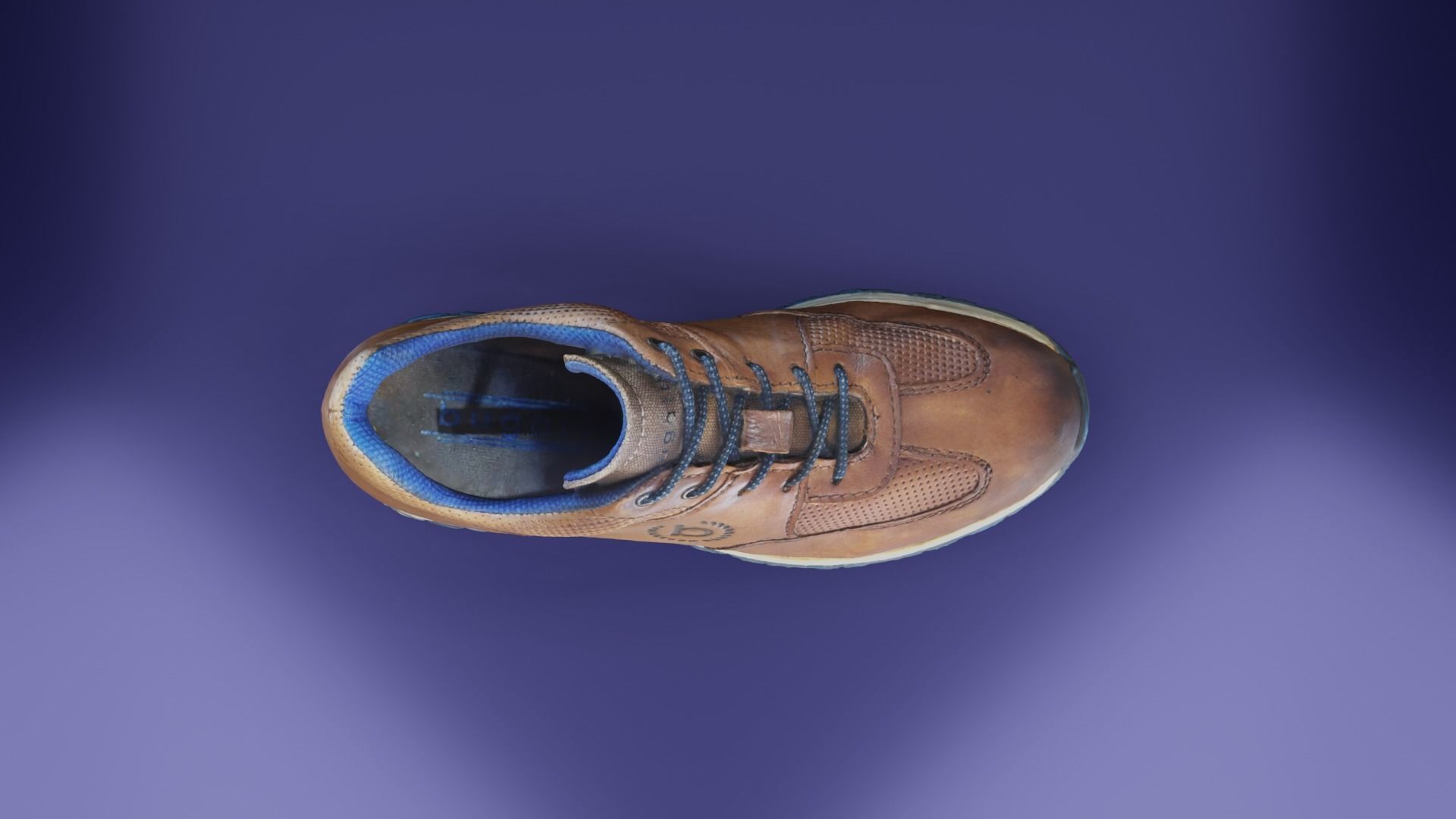 Sneakers Bugatti Clean scan 3D model_3