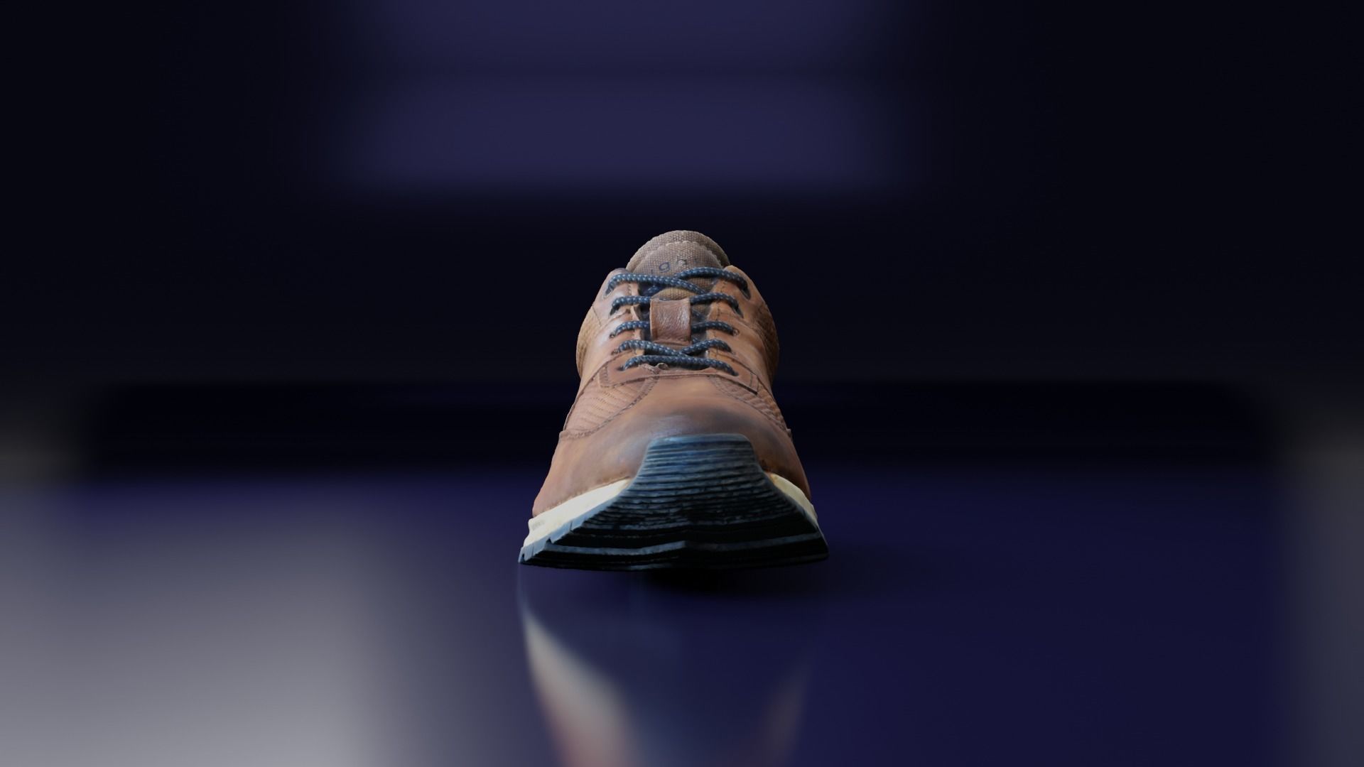 Sneakers Bugatti Clean scan 3D model_4