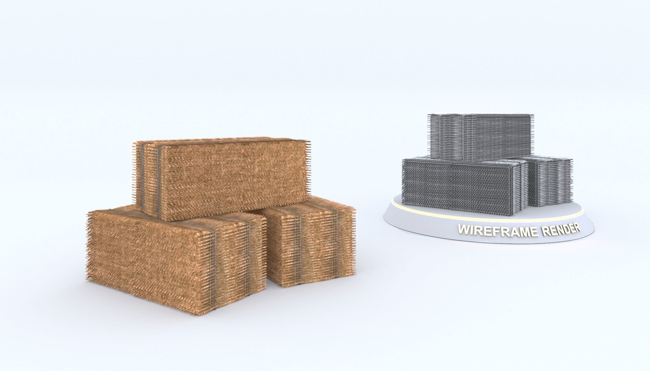 Paintball Game Arena Design Unity 3D Low-poly 3D model_23