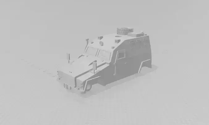 Otokar Akrep 3D print model