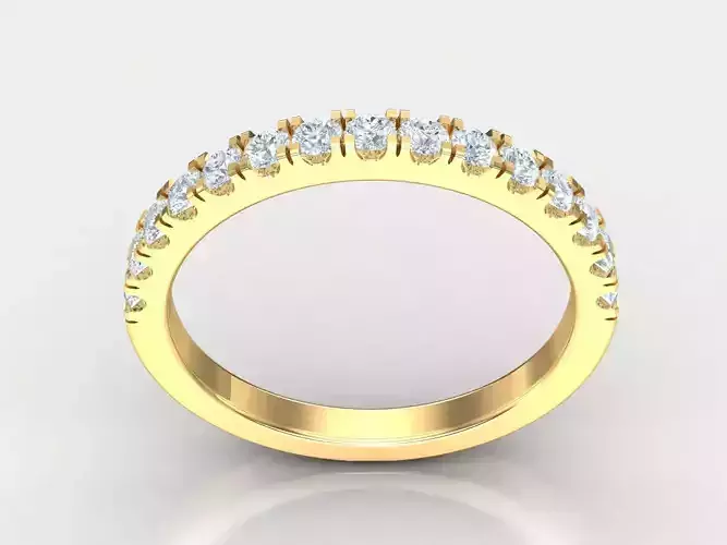 Round Diamond Solitaire Engagement Ring 1WR70