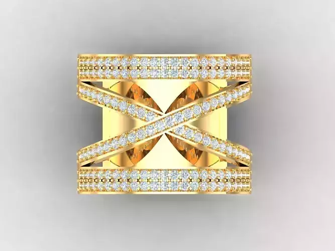 Diamond Wedding Band 1WR48